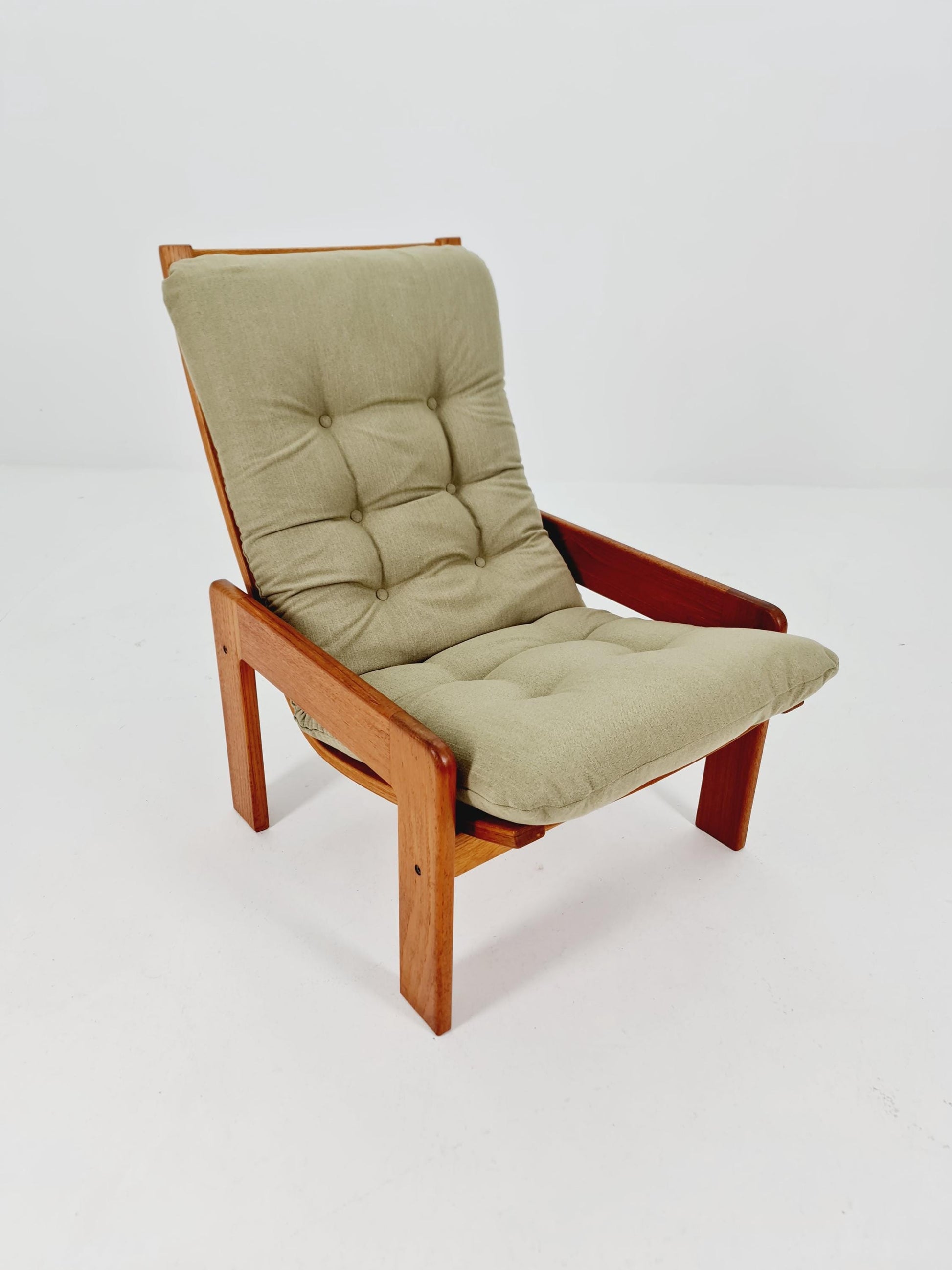 Mid-Century Modern lounge chair by Yngve Ekström for Swedese – Newly Upholstered
