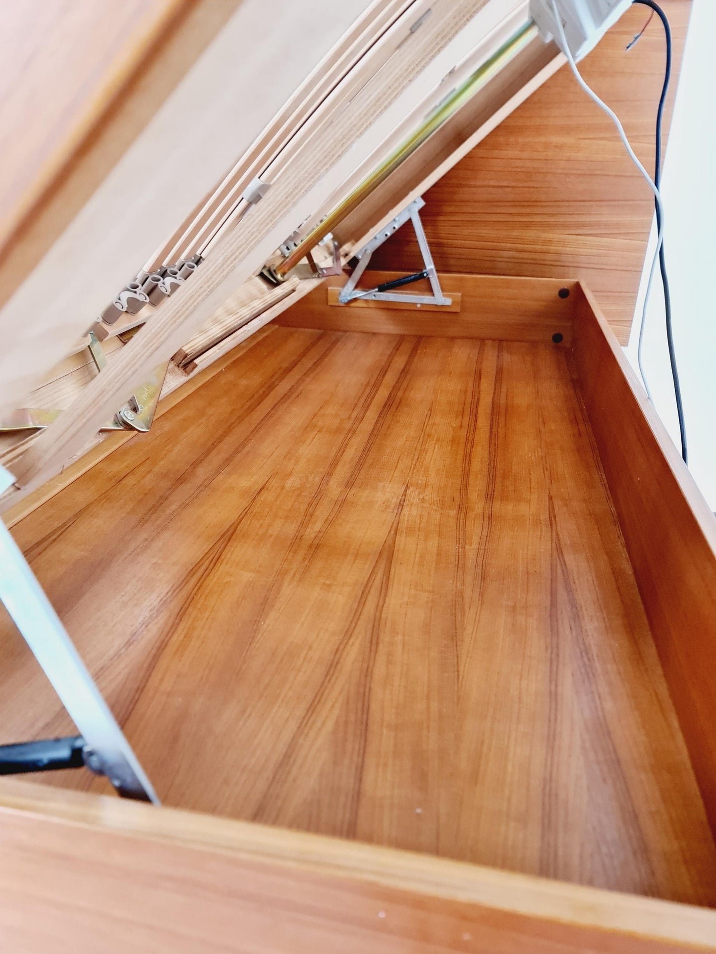 Exquisite Mid-Century Modern Danish Teak double Bed King Size 1970s