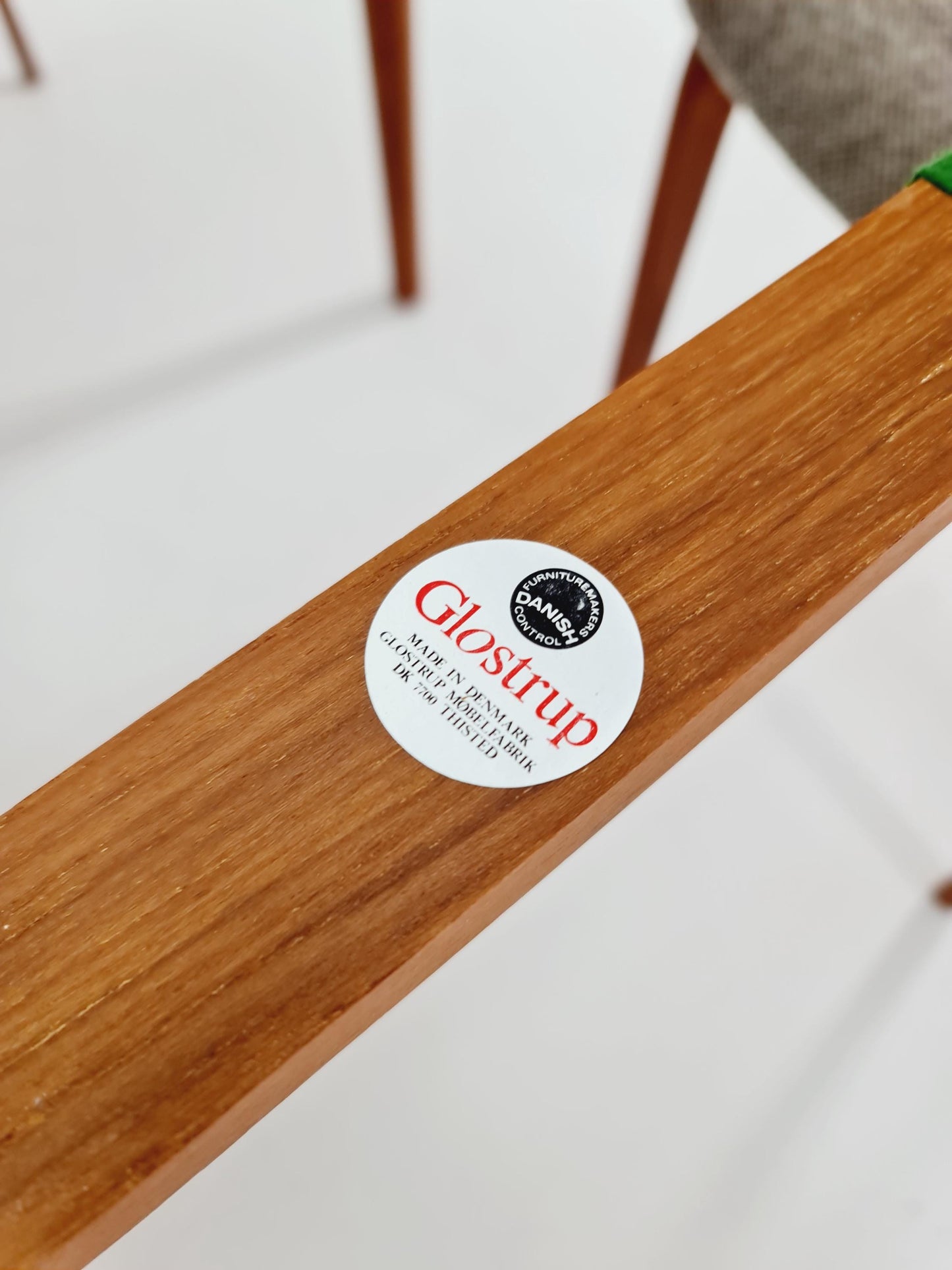 Rare Solid Teak Danish Dining Table by Glostrup | High-End Scandinavian Modern | Double Extension Leaf | 1960s Vintage