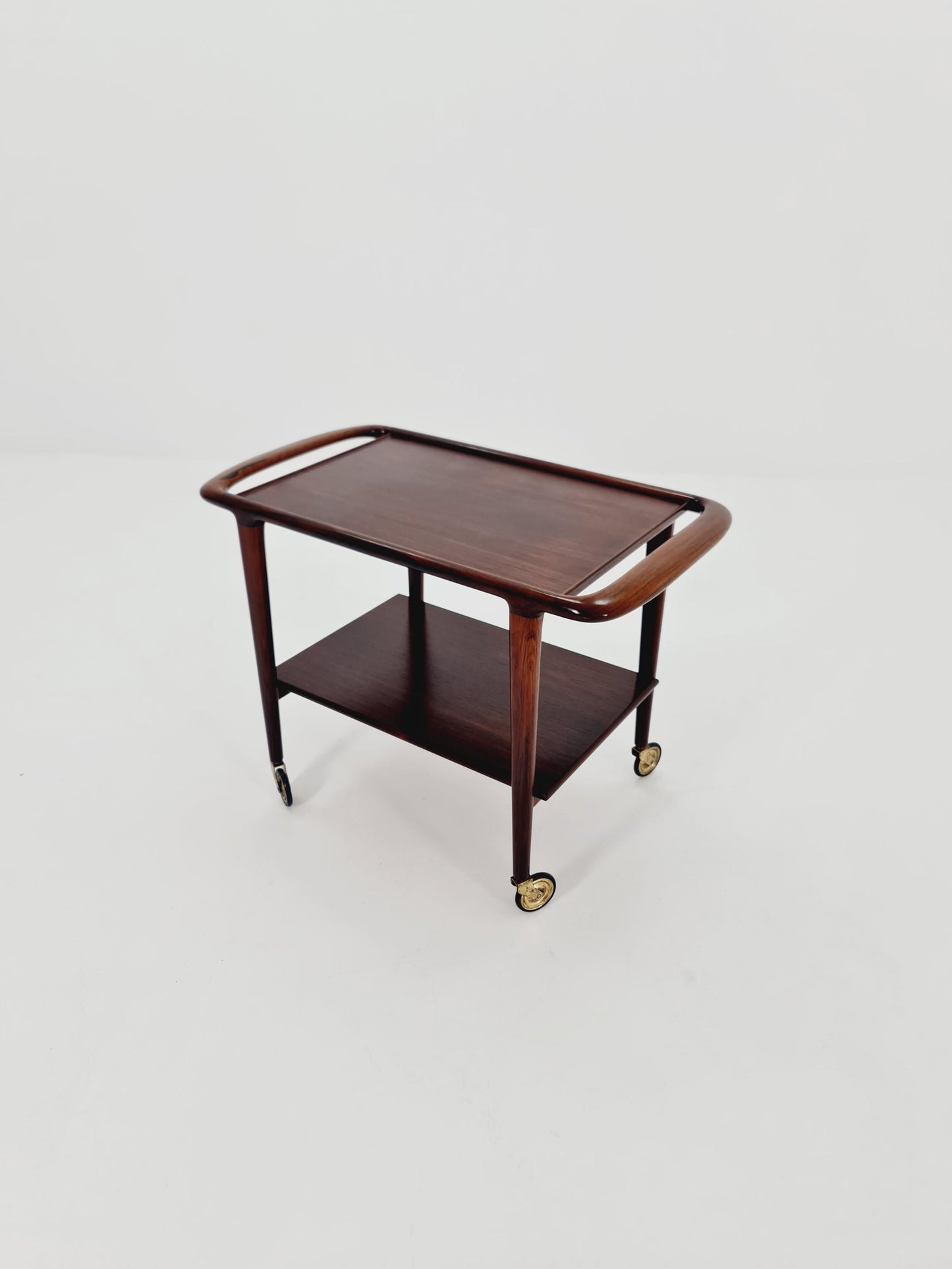 Rare Vintage mid century danish trolly in Rosewood / bar cart By Niels Otto Møller , 1960s