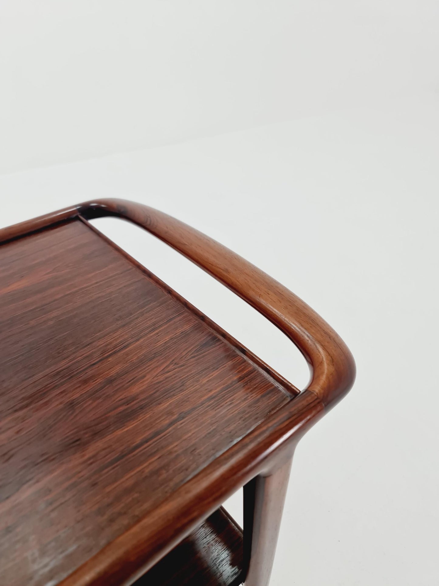 Rare Vintage mid century danish trolly in Rosewood / bar cart By Niels Otto Møller , 1960s