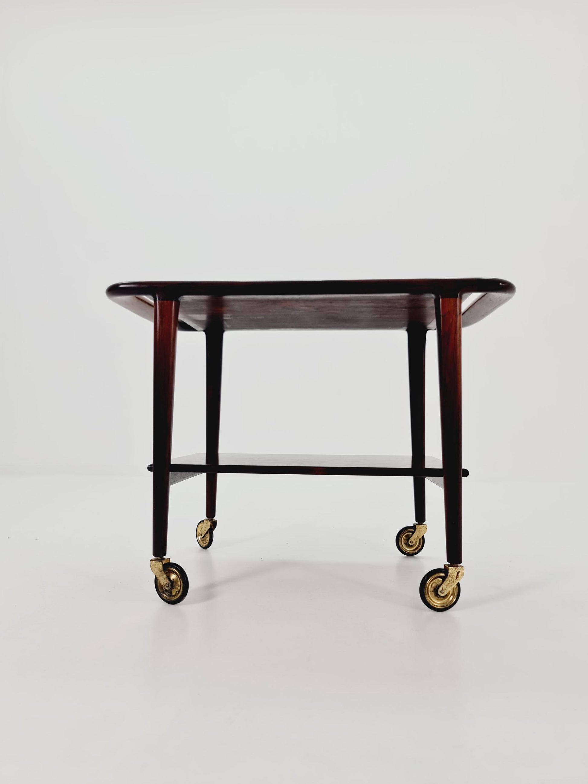 Rare Vintage mid century danish trolly in Rosewood / bar cart By Niels Otto Møller , 1960s
