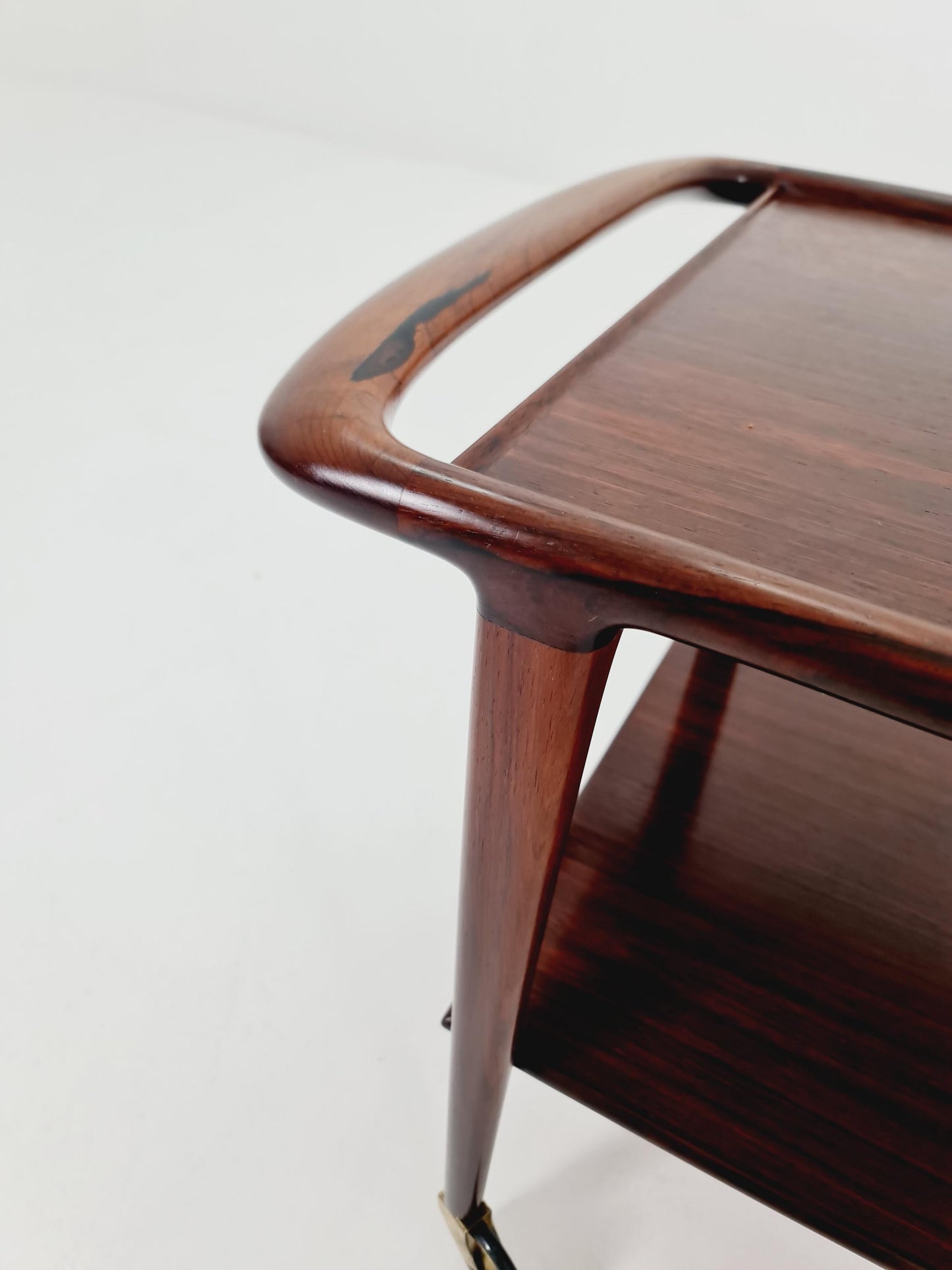 Rare Vintage mid century danish trolly in Rosewood / bar cart By Niels Otto Møller , 1960s