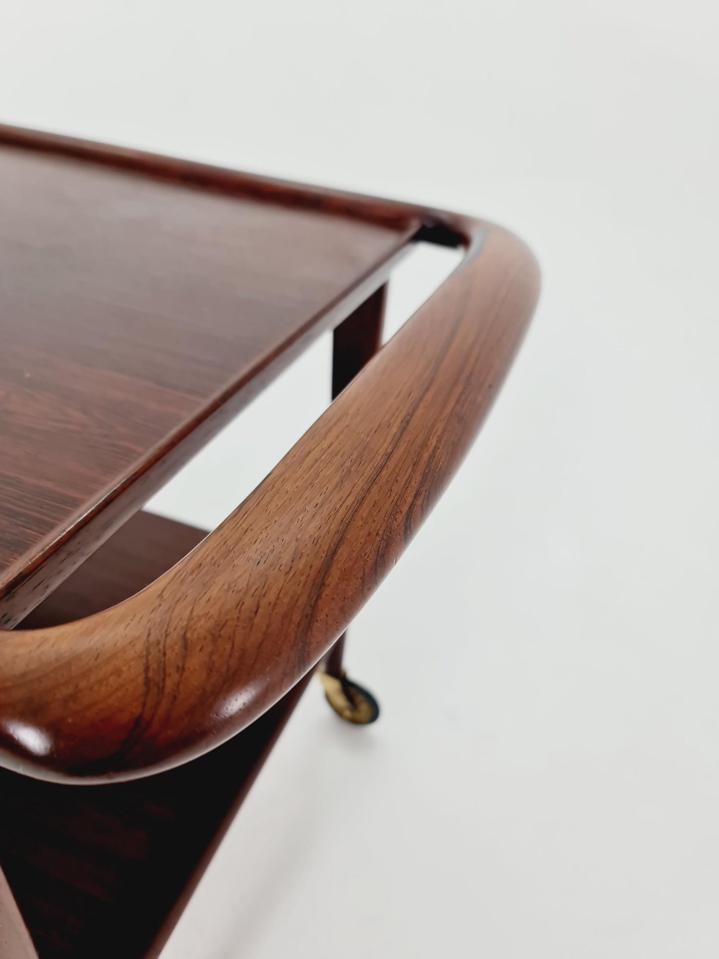 Rare Vintage mid century danish trolly in Rosewood / bar cart By Niels Otto Møller , 1960s