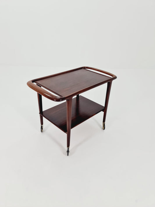 Rare Vintage mid century danish trolly in Rosewood / bar cart By Niels Otto Møller , 1960s