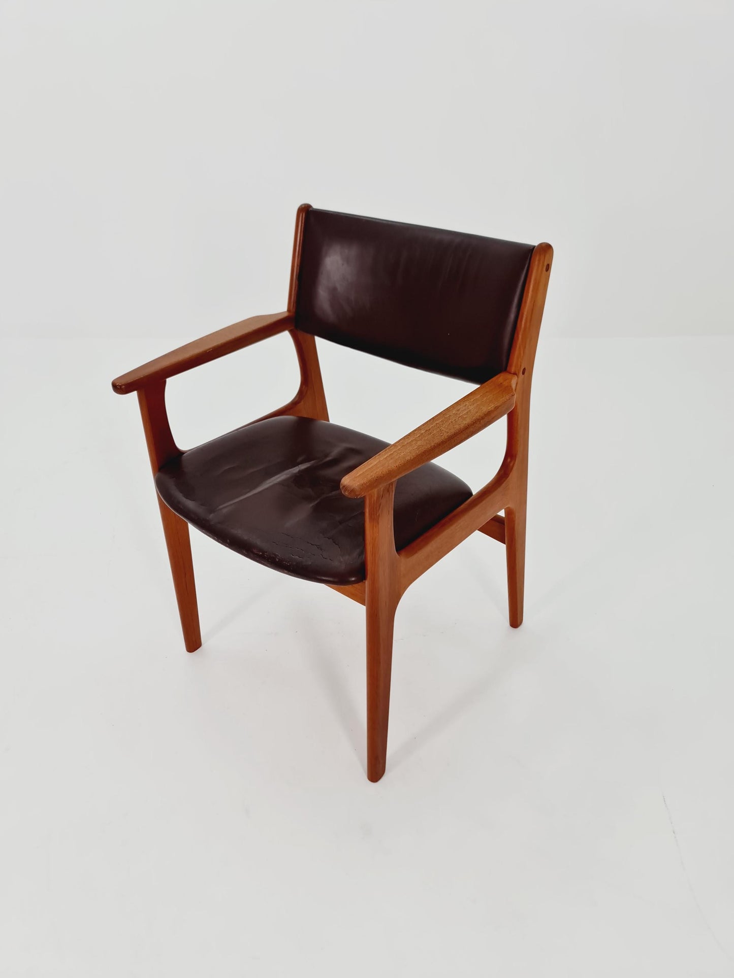 Danish Rare Teak Armchair By Erik Buch for Orum , 1960s