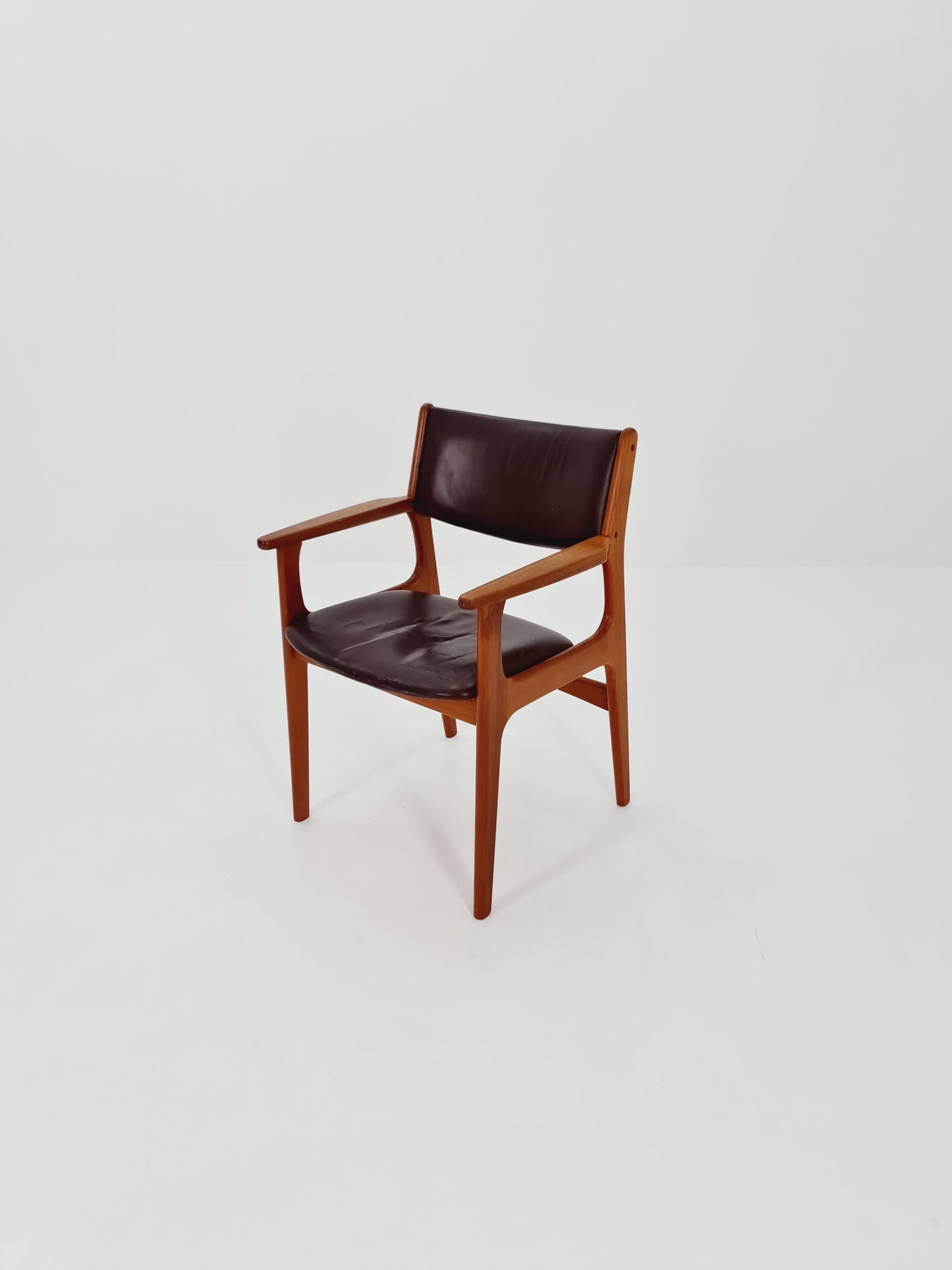 Danish Rare Teak Armchair By Erik Buch for Orum , 1960s