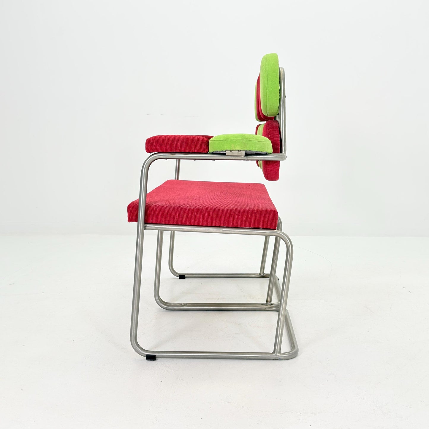 Rare Mid Century Bauhaus Marshmallow Bench Sofa, Germany 1980s