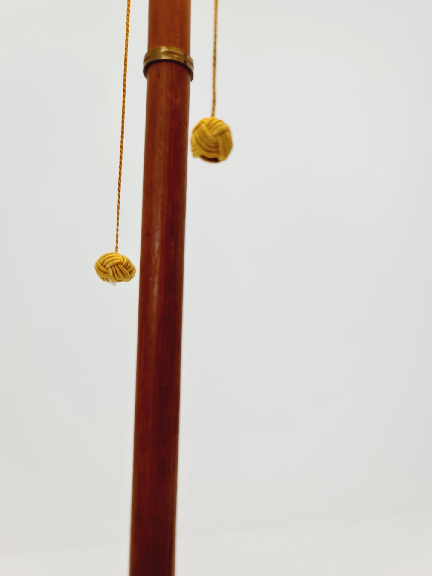 Rare Tripod Mid century German floor lamp Brass 1960s