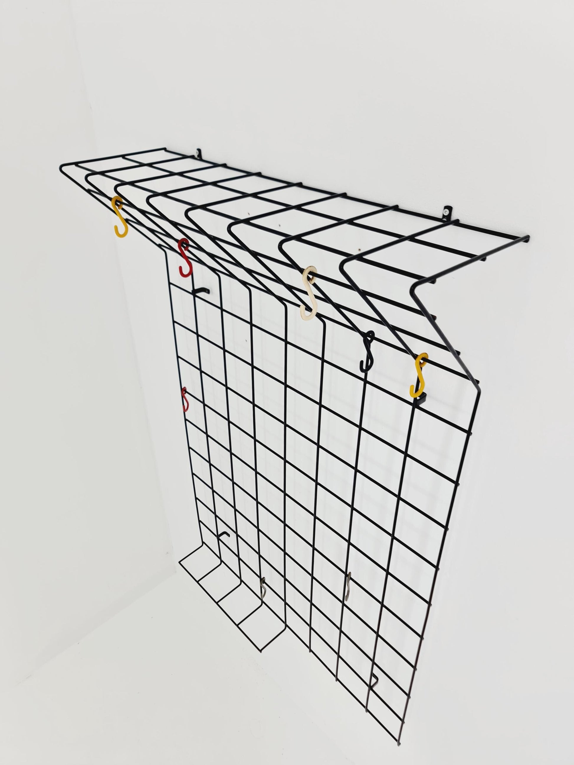 Cloth hanger Wardrobe by Nisse Strinning string design 60s, black