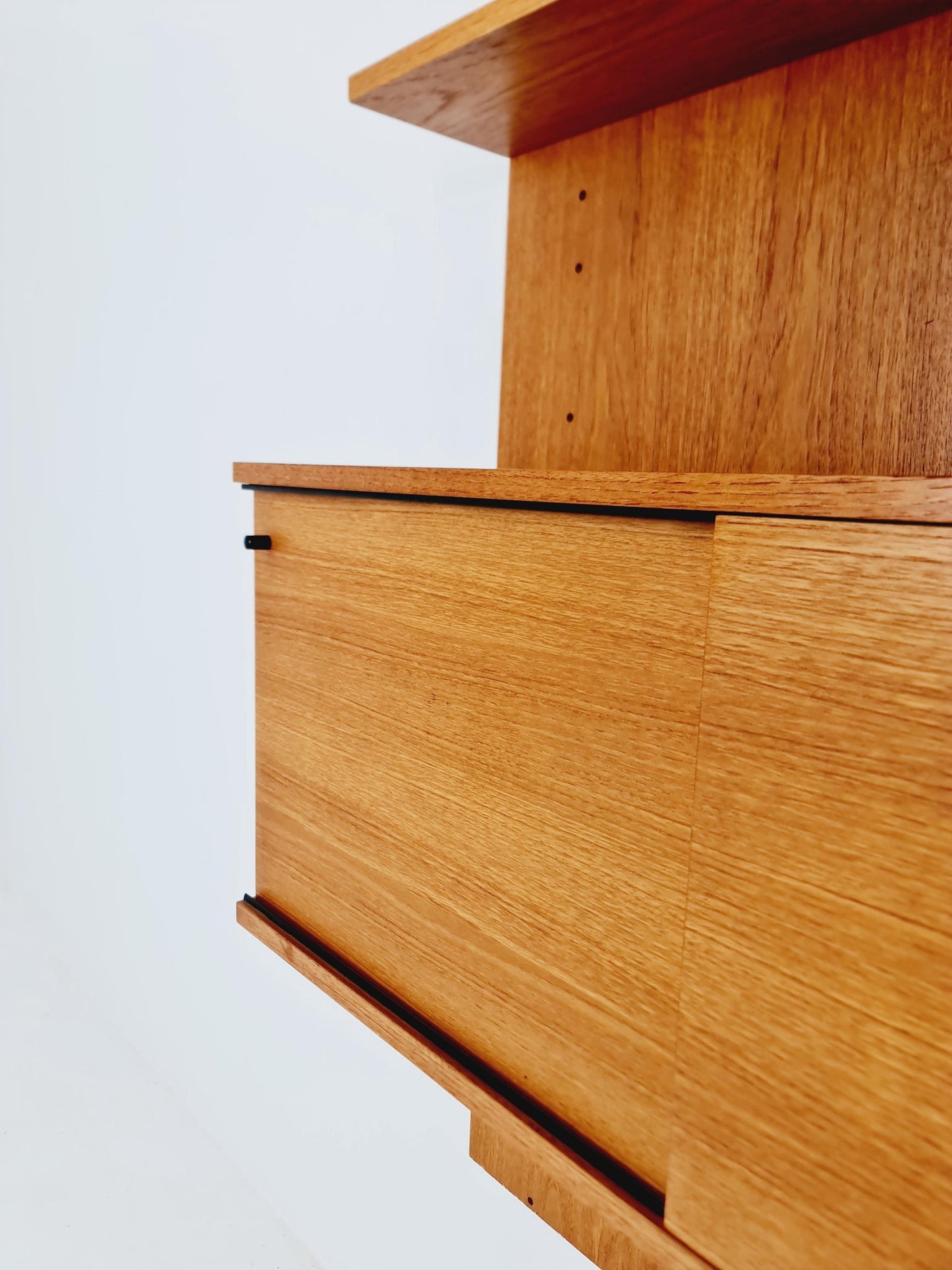 Rare German shelf-system by Günter Renkel for Rego Twen in Teak 1950s