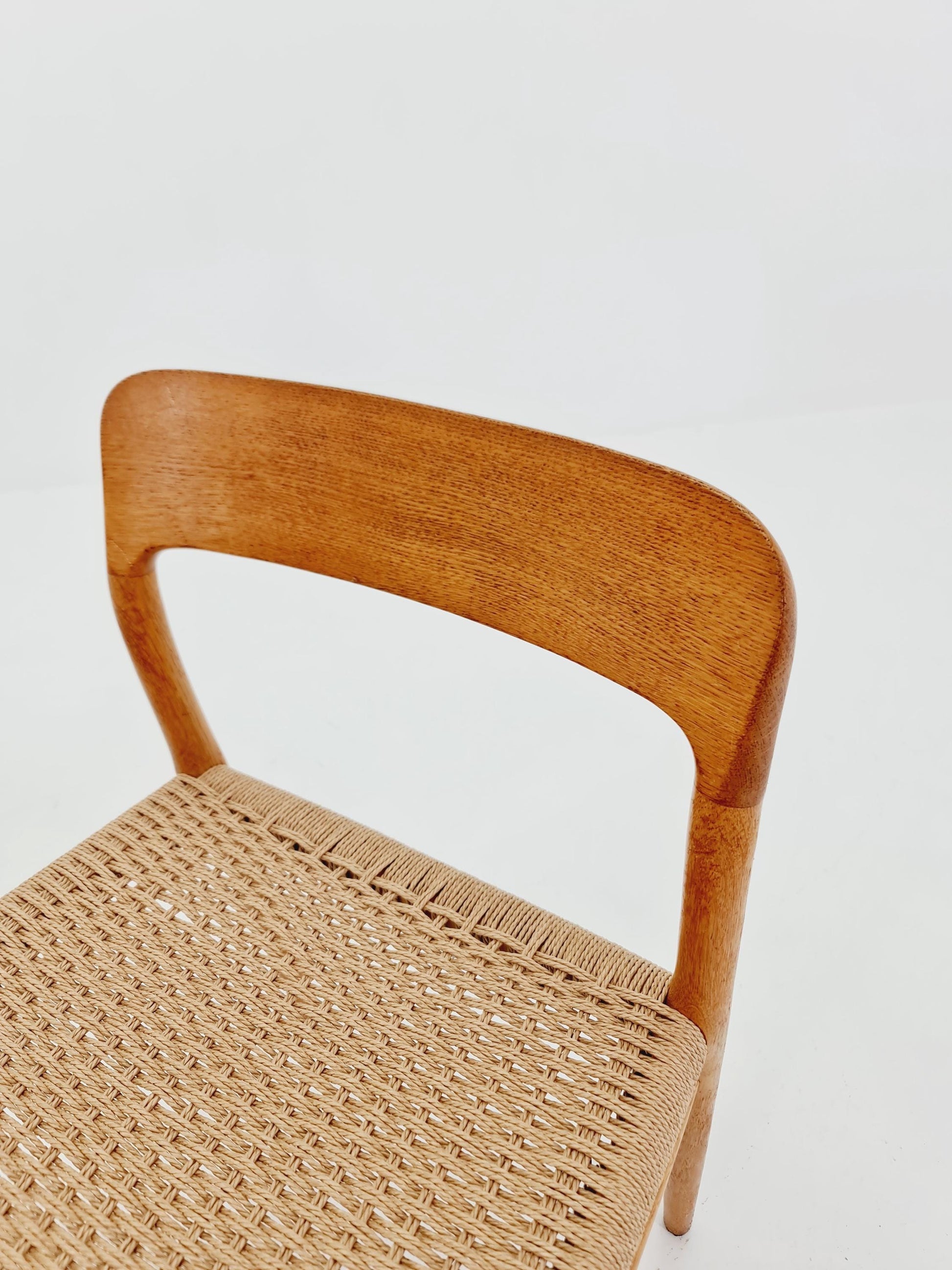 MidCentury Danish Oak Dining Chairs Niels O.Moller, 1960s,Set of 4