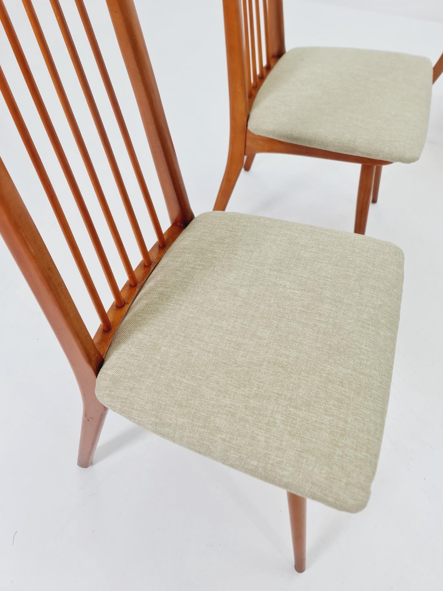 Mid century German Dining Chair by Lübke, 1960s, set of 5