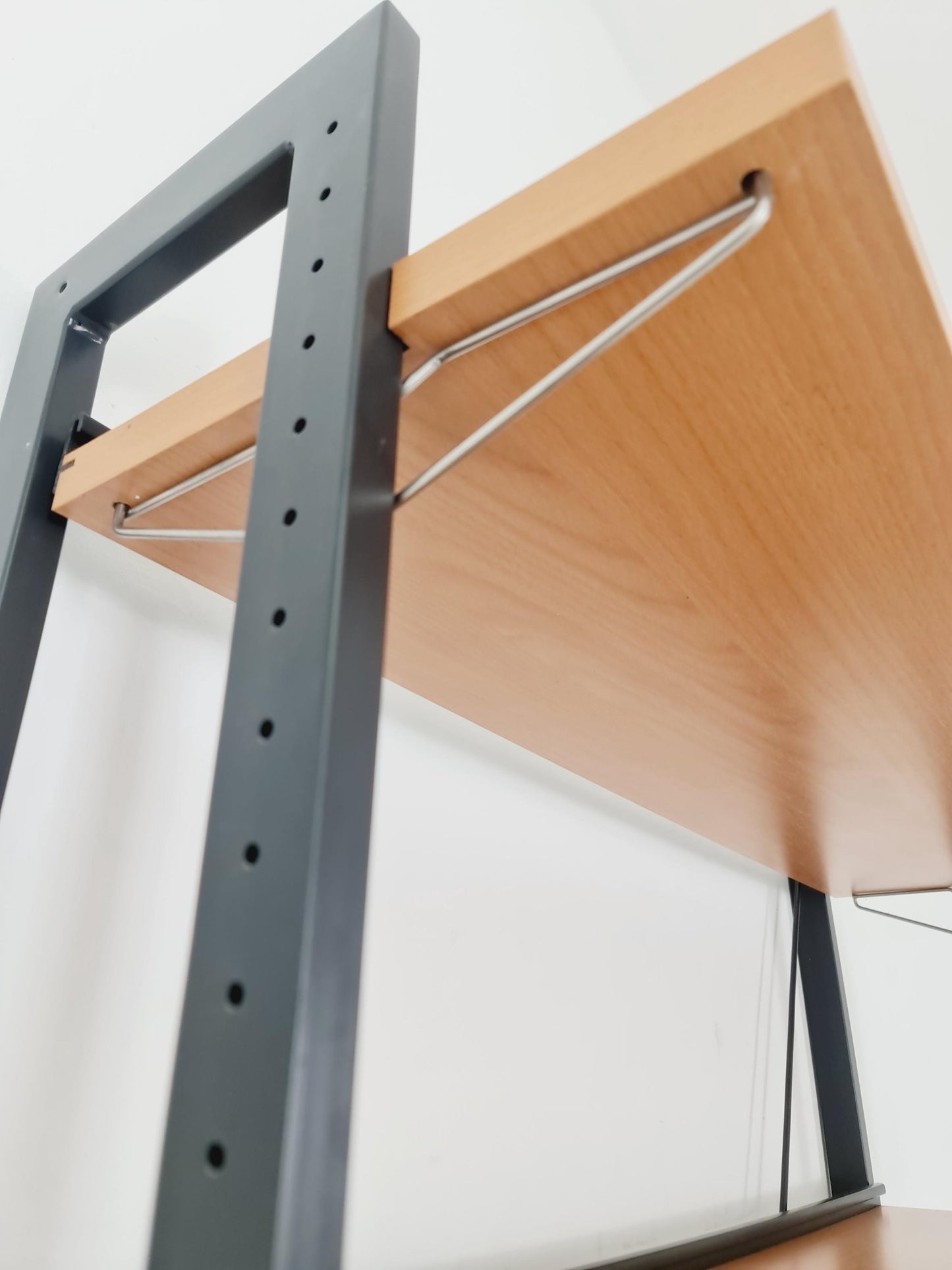 Vintage String shelf system formica & metal Olof Pira Sweden, 1990s