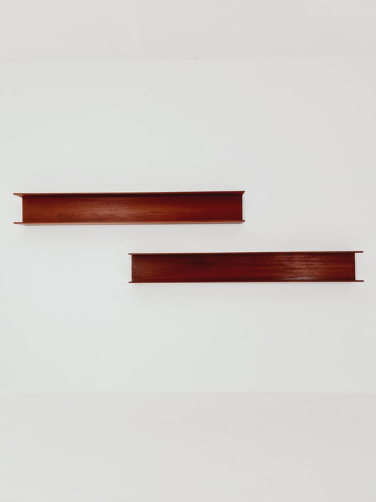 Long German Wilheilm Renz for Walter Renz hanging shelf, 1960s