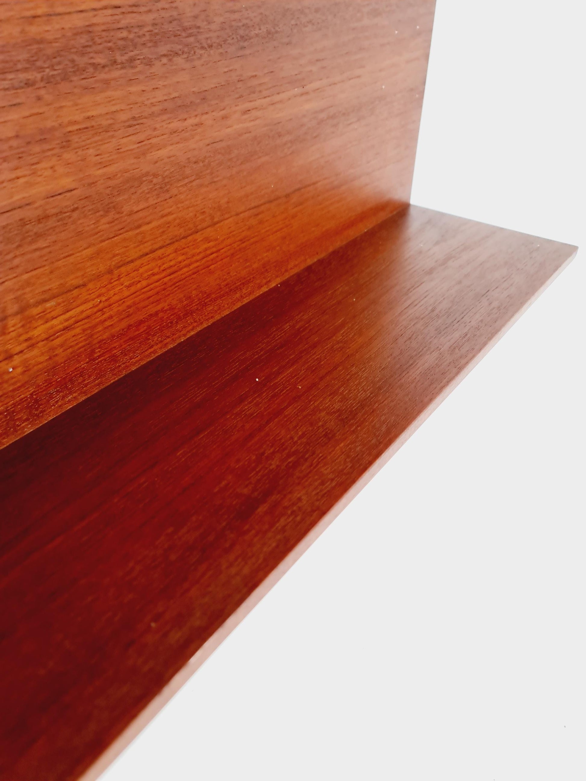 Long German Wilheilm Renz for Walter Renz hanging shelf, 1960s
