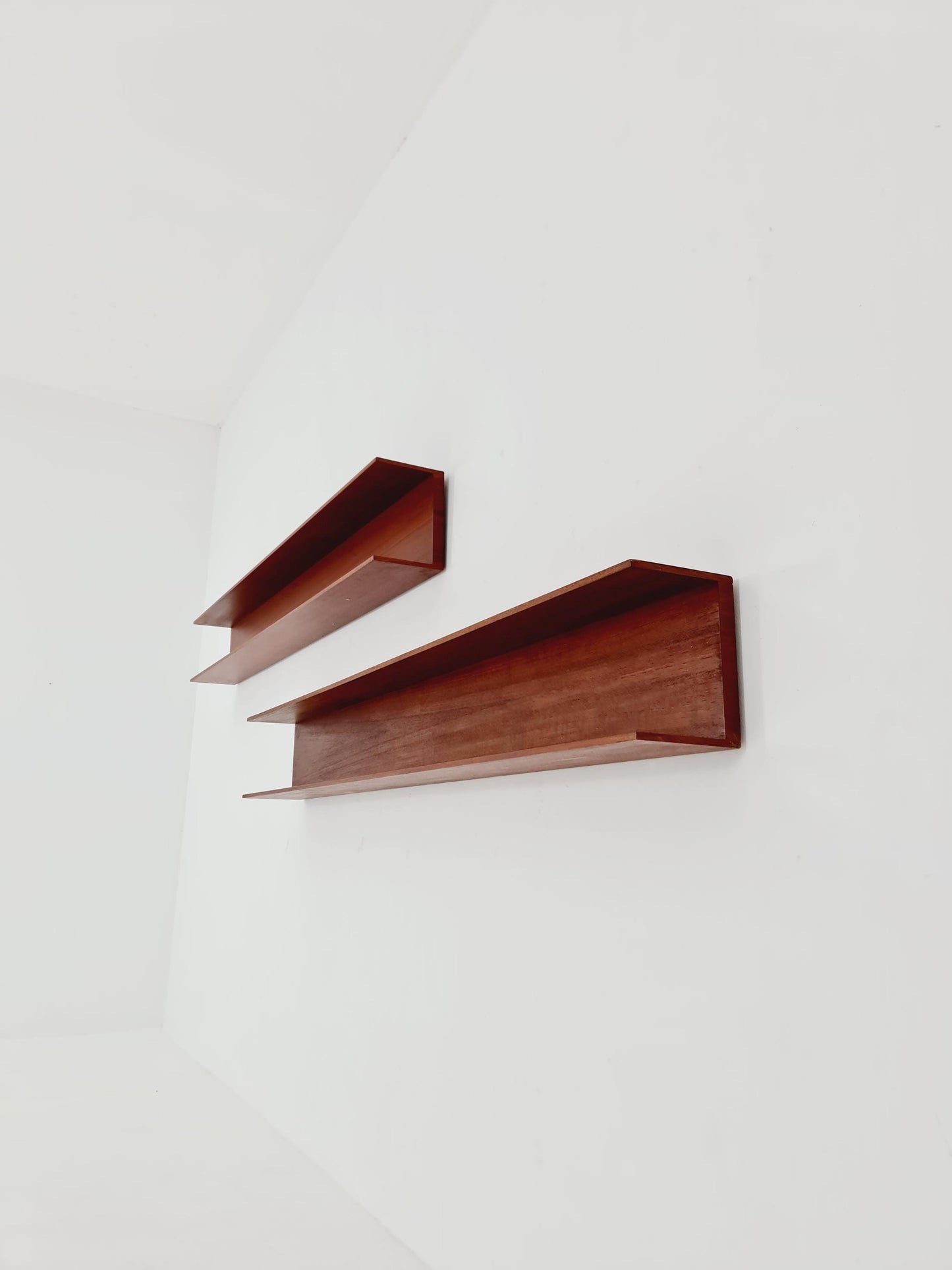 Long German Wilheilm Renz for Walter Renz hanging shelf, 1960s