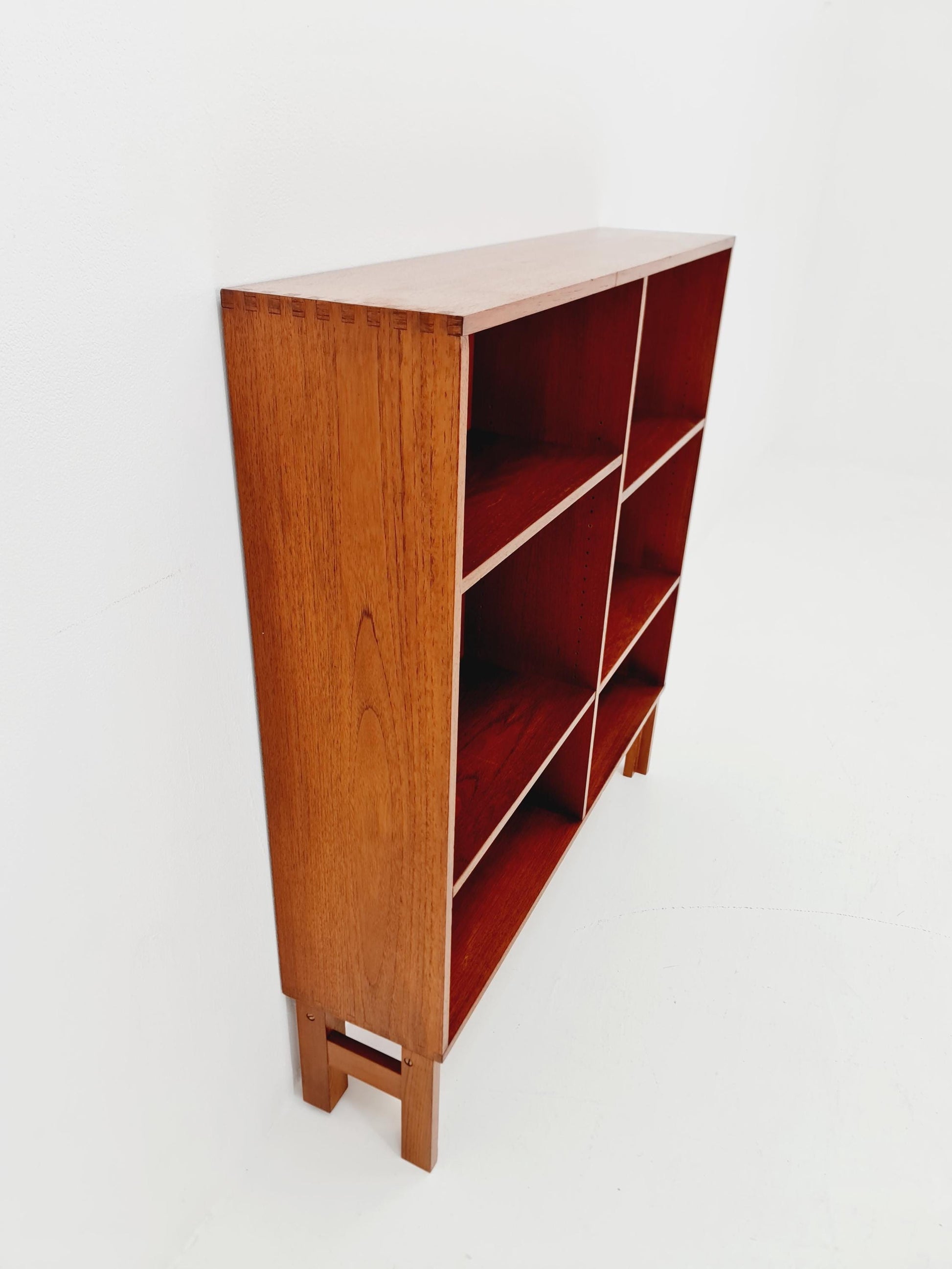 Vintage teak danish book case By Bräntorps Fiesta library , 1960s
