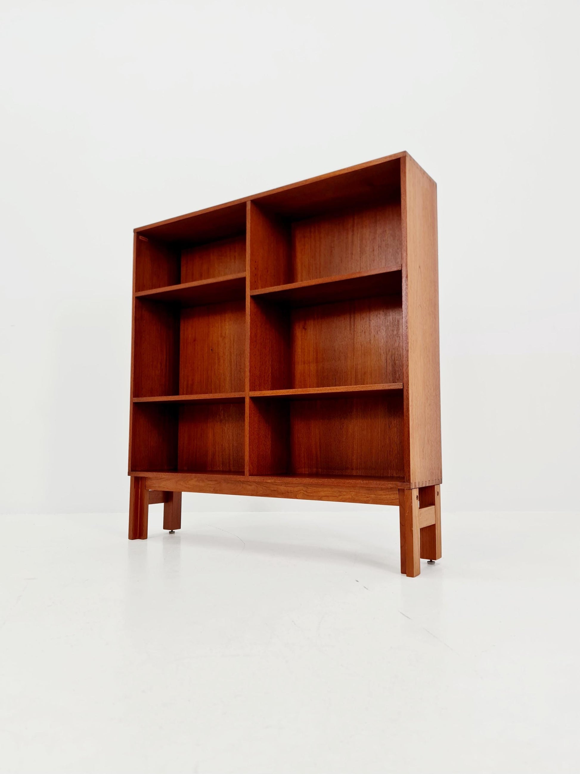 Vintage teak danish book case By Bräntorps Fiesta library , 1960s