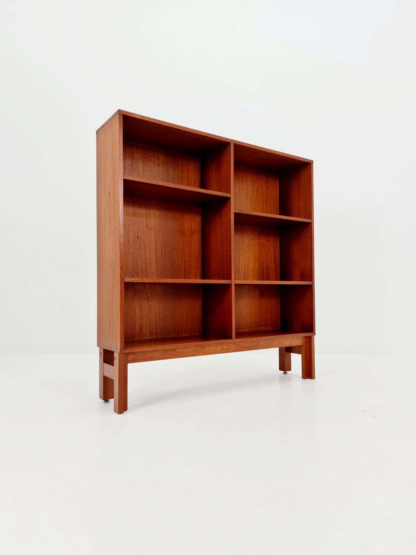 Vintage teak danish book case By Bräntorps Fiesta library , 1960s