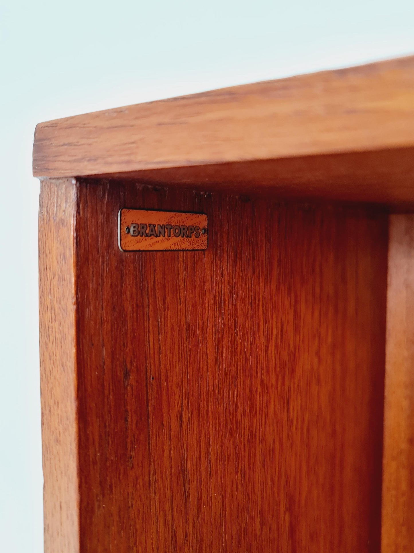 Vintage teak danish book case By Bräntorps Fiesta library , 1960s