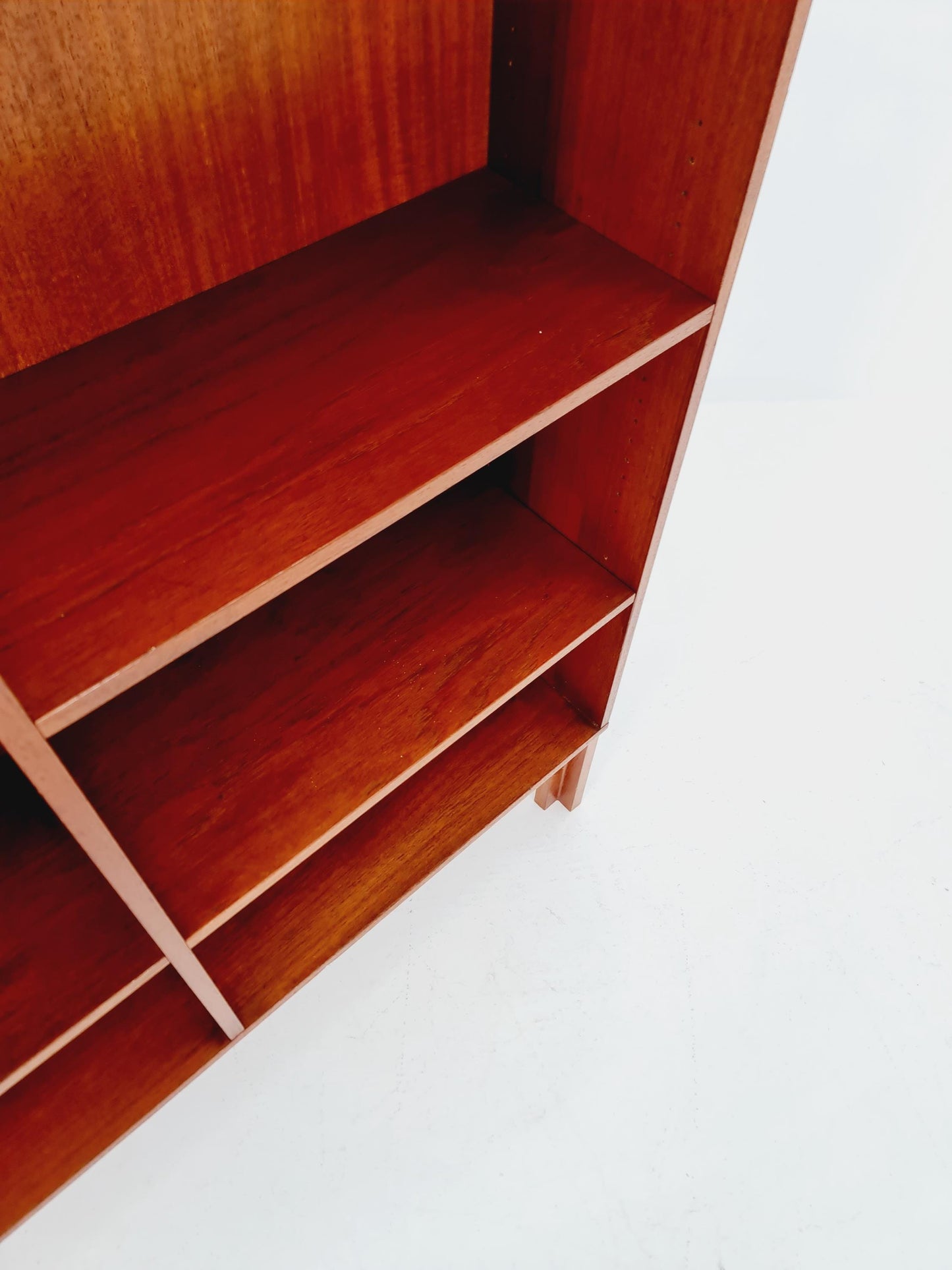 Vintage teak danish book case By Bräntorps Fiesta library , 1960s