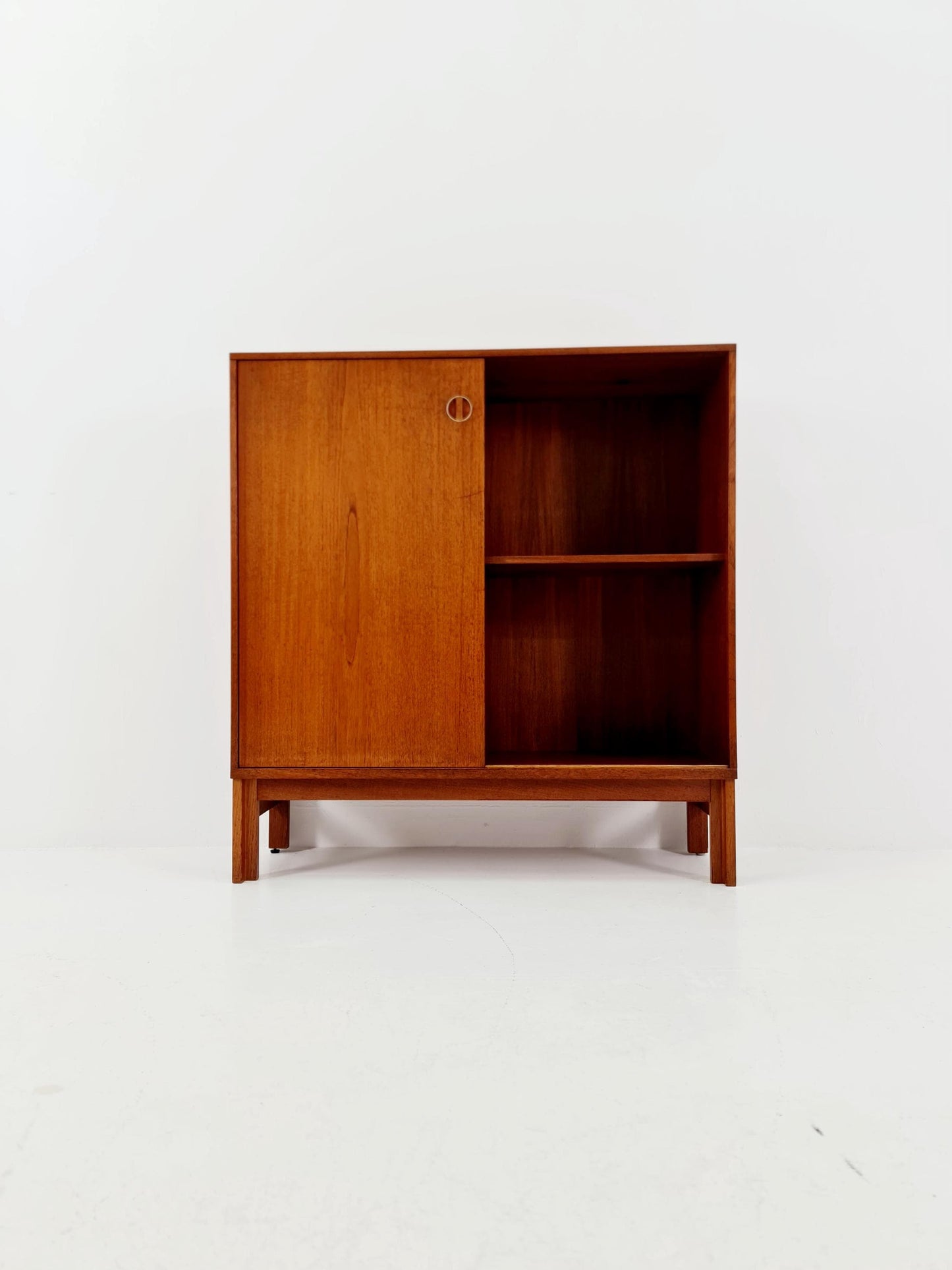 Vintage teak danish Highboard By Bräntorps Fiesta library , 1960s