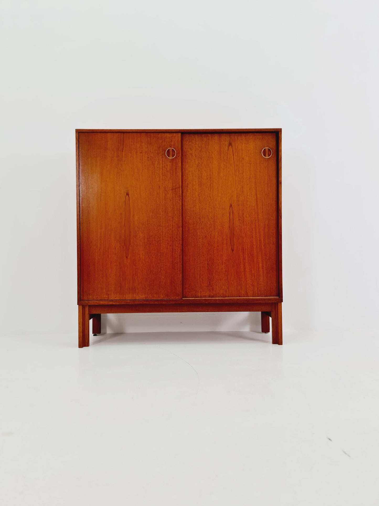 Vintage teak danish Highboard By Bräntorps Fiesta library , 1960s