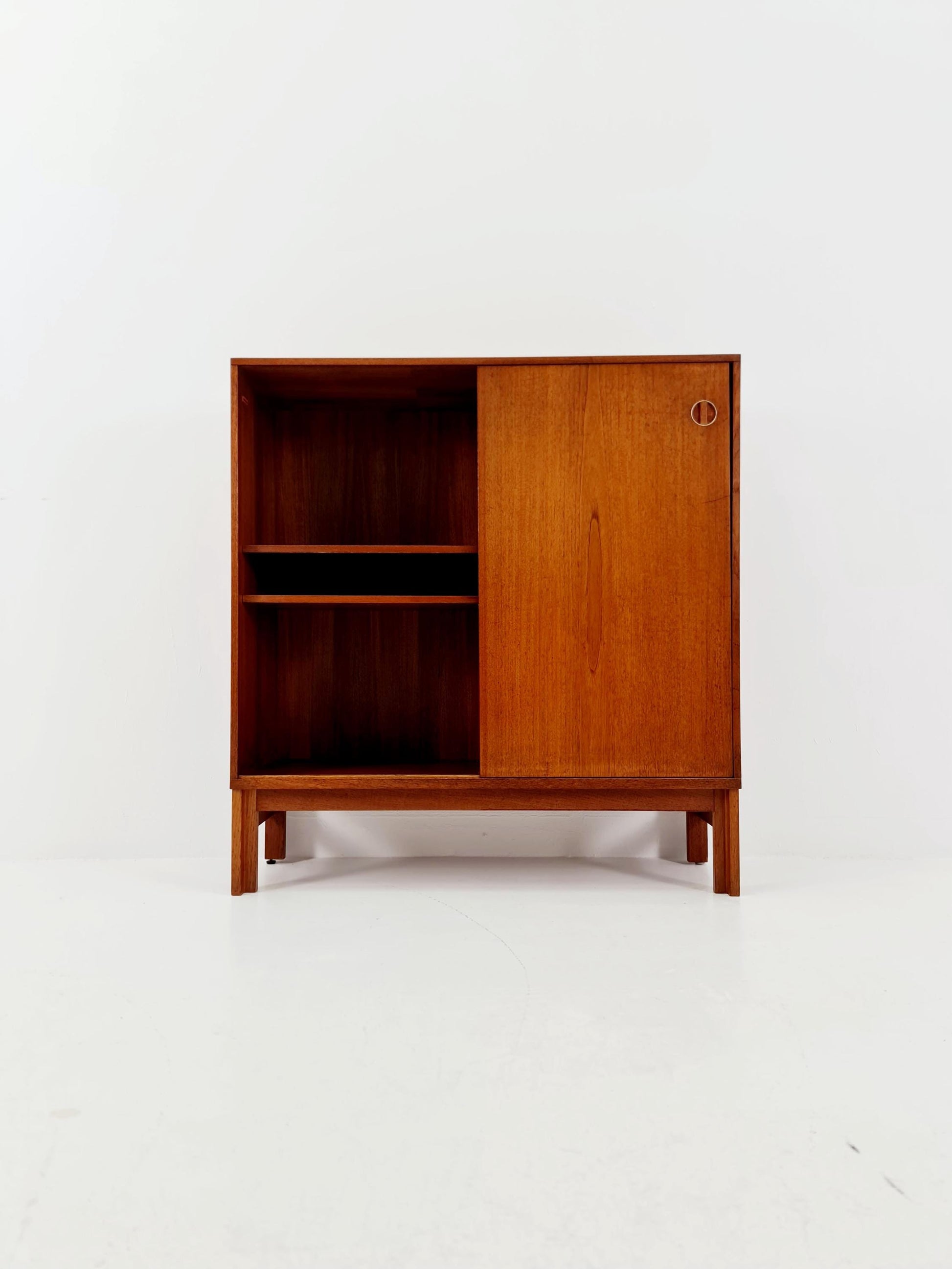 Vintage teak danish Highboard By Bräntorps Fiesta library , 1960s