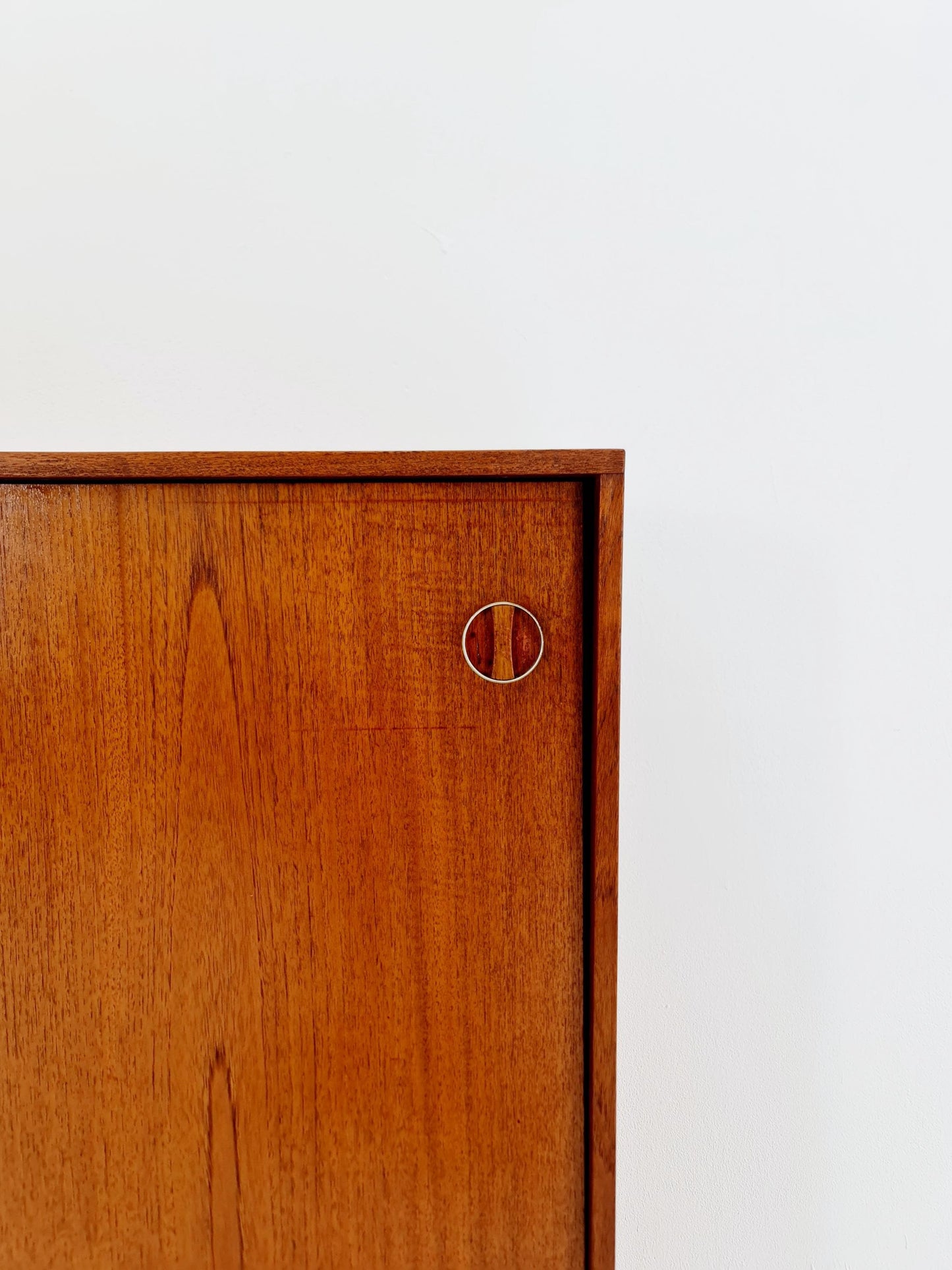 Vintage teak danish Highboard By Bräntorps Fiesta library , 1960s