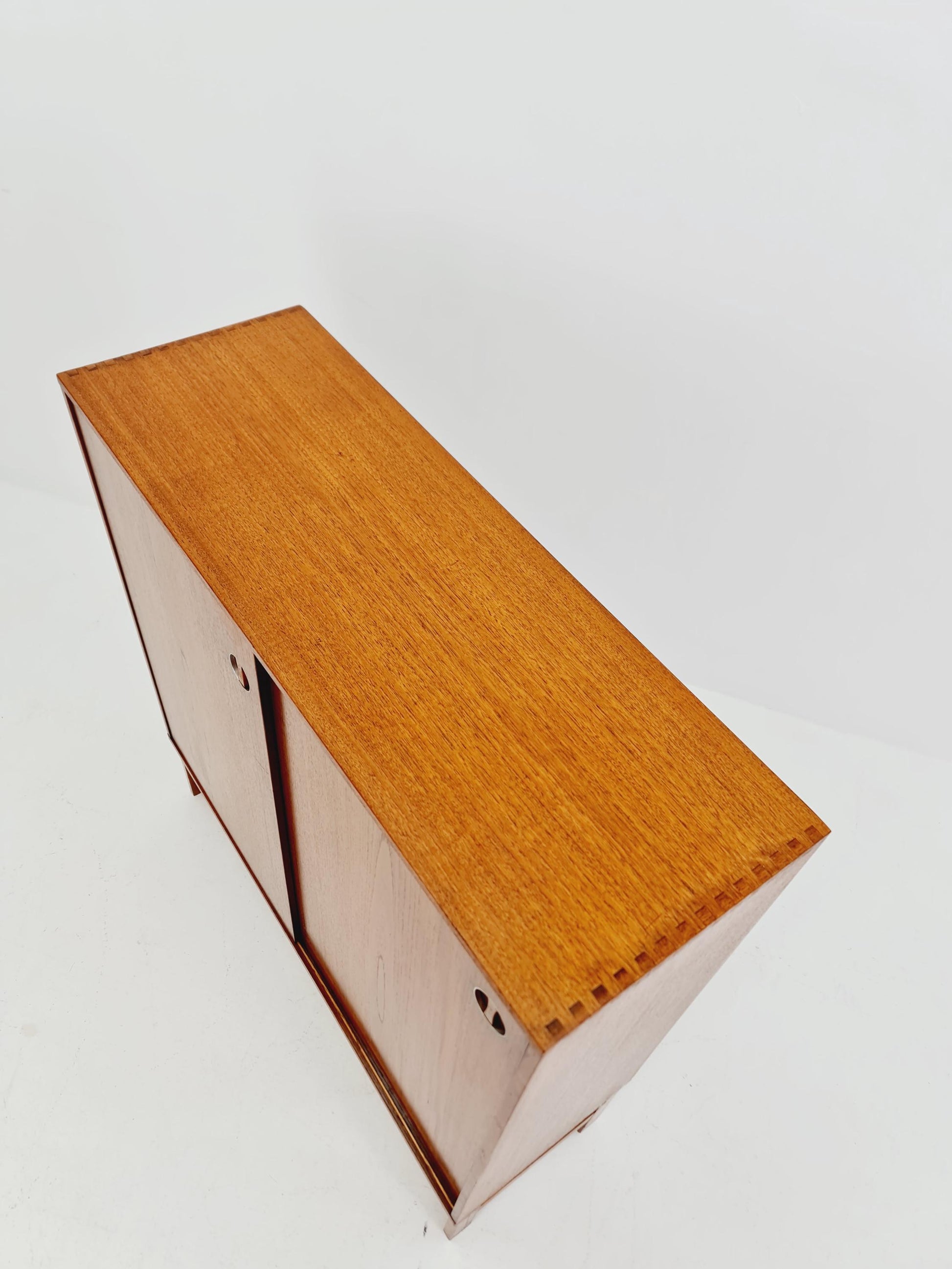 Vintage teak danish Highboard By Bräntorps Fiesta library , 1960s