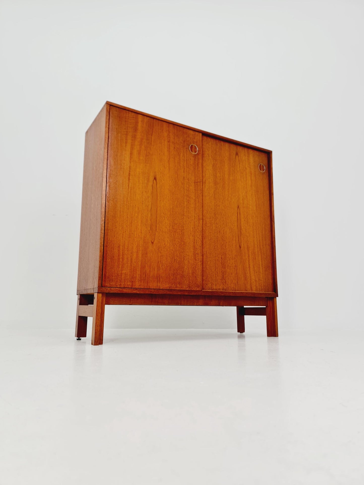 Vintage teak danish Highboard By Bräntorps Fiesta library , 1960s