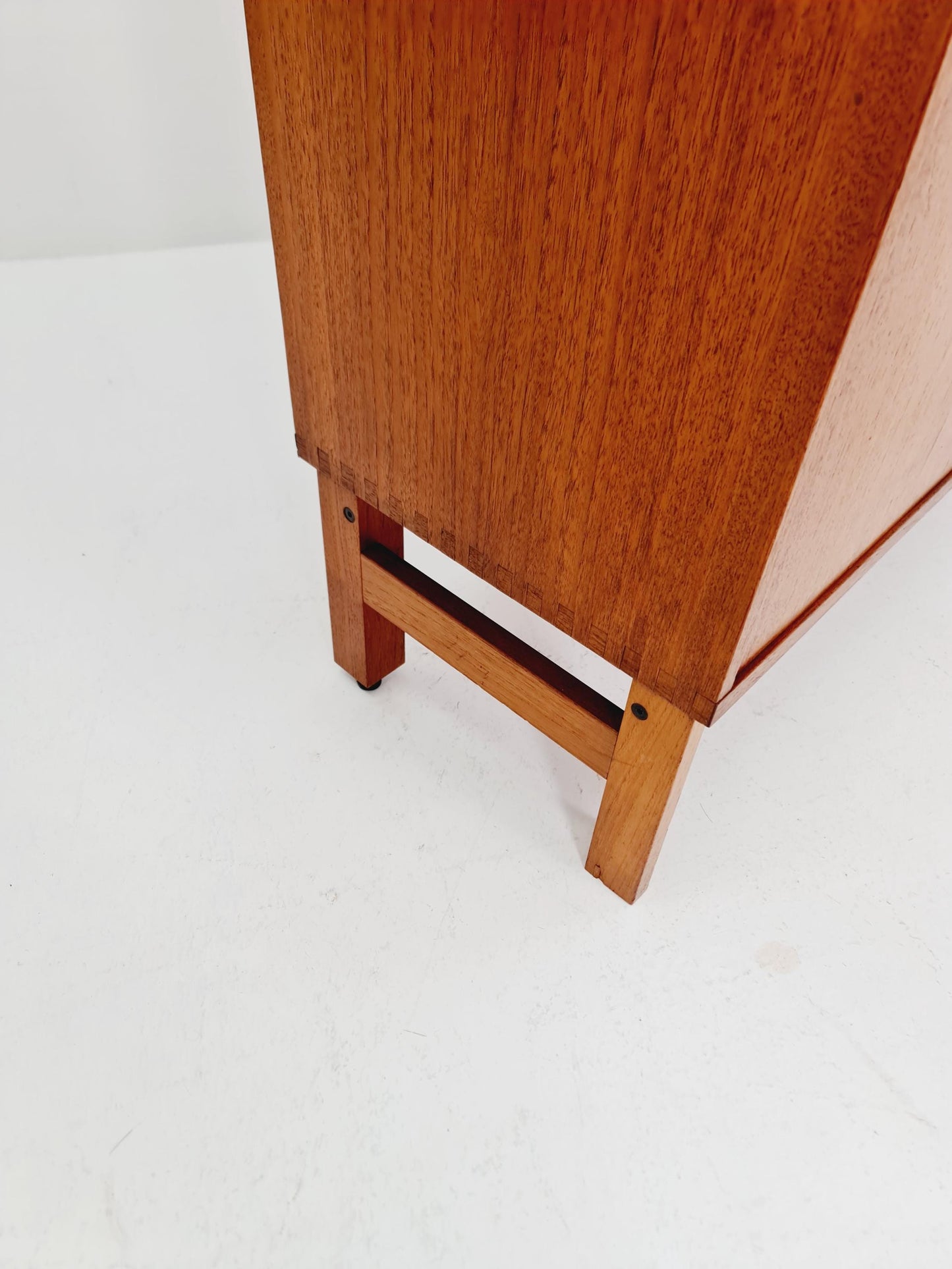 Vintage teak danish Highboard By Bräntorps Fiesta library , 1960s