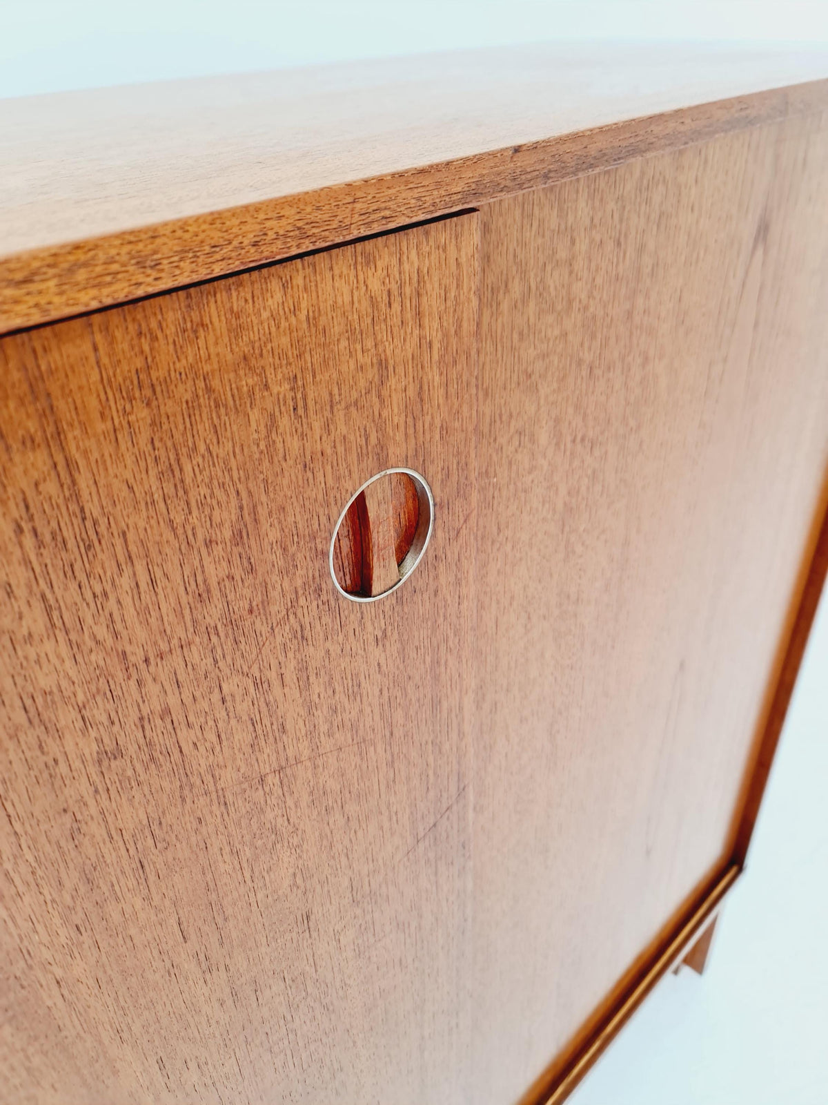 Vintage teak danish Highboard By Bräntorps Fiesta library , 1960s