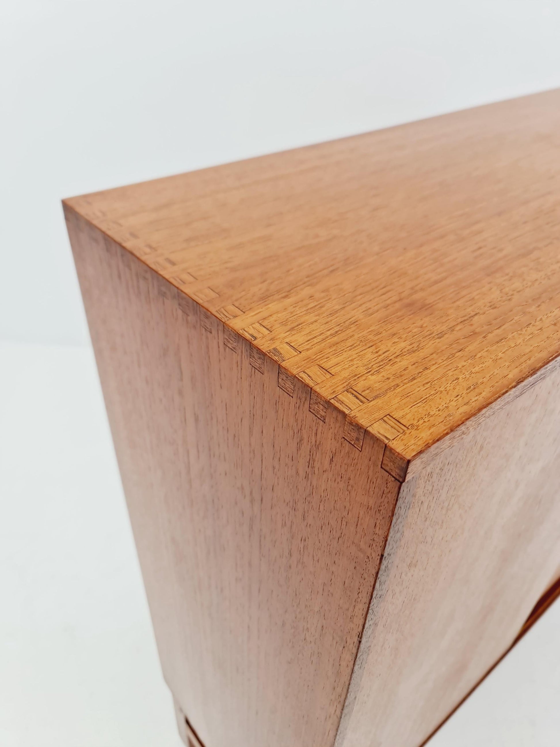 Vintage teak danish Highboard /chest of drawers By Bräntorps Fiesta library , 1960s