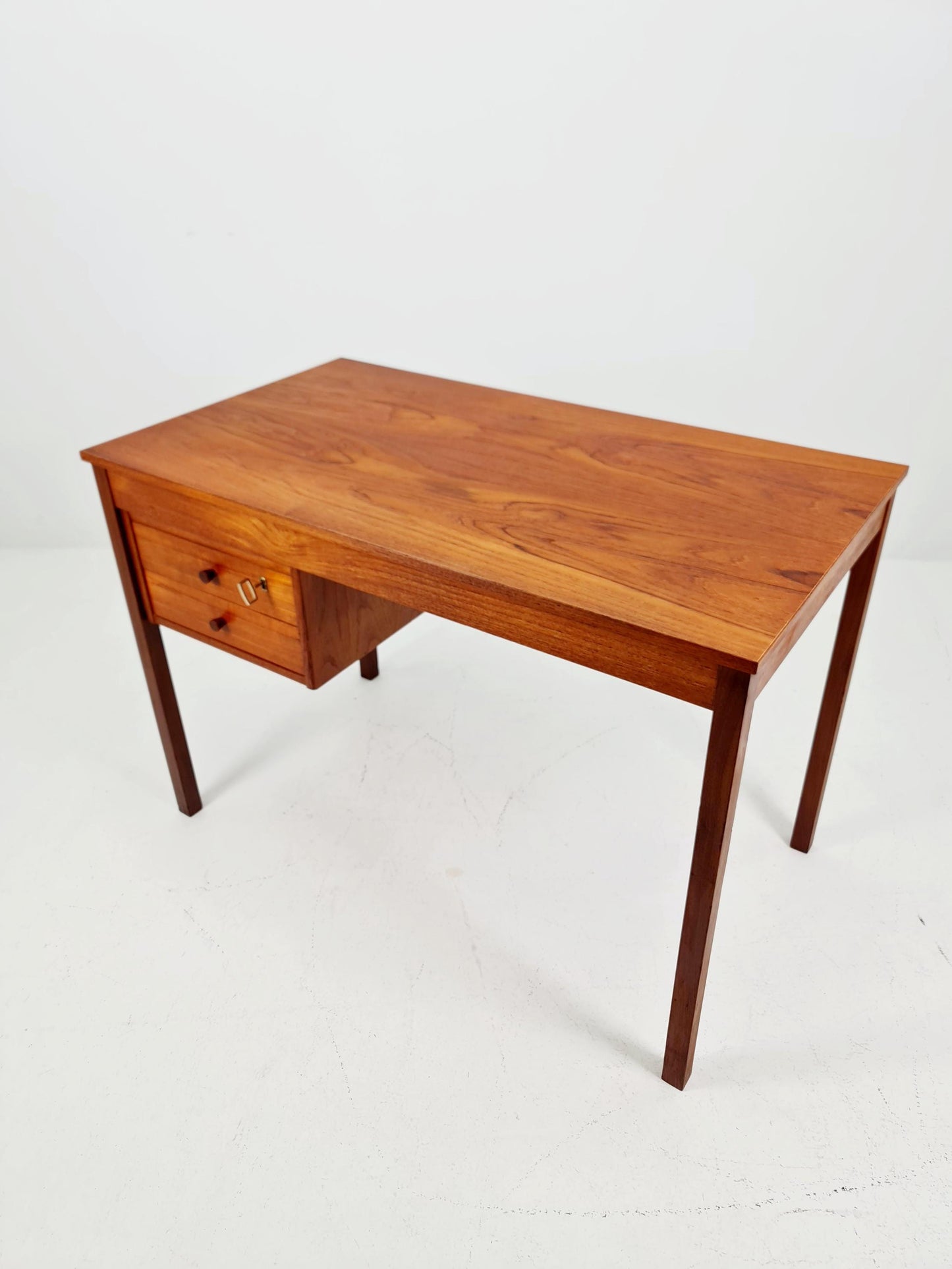 Midcentury Danish Teak Desk by Domino mobler, 1960s