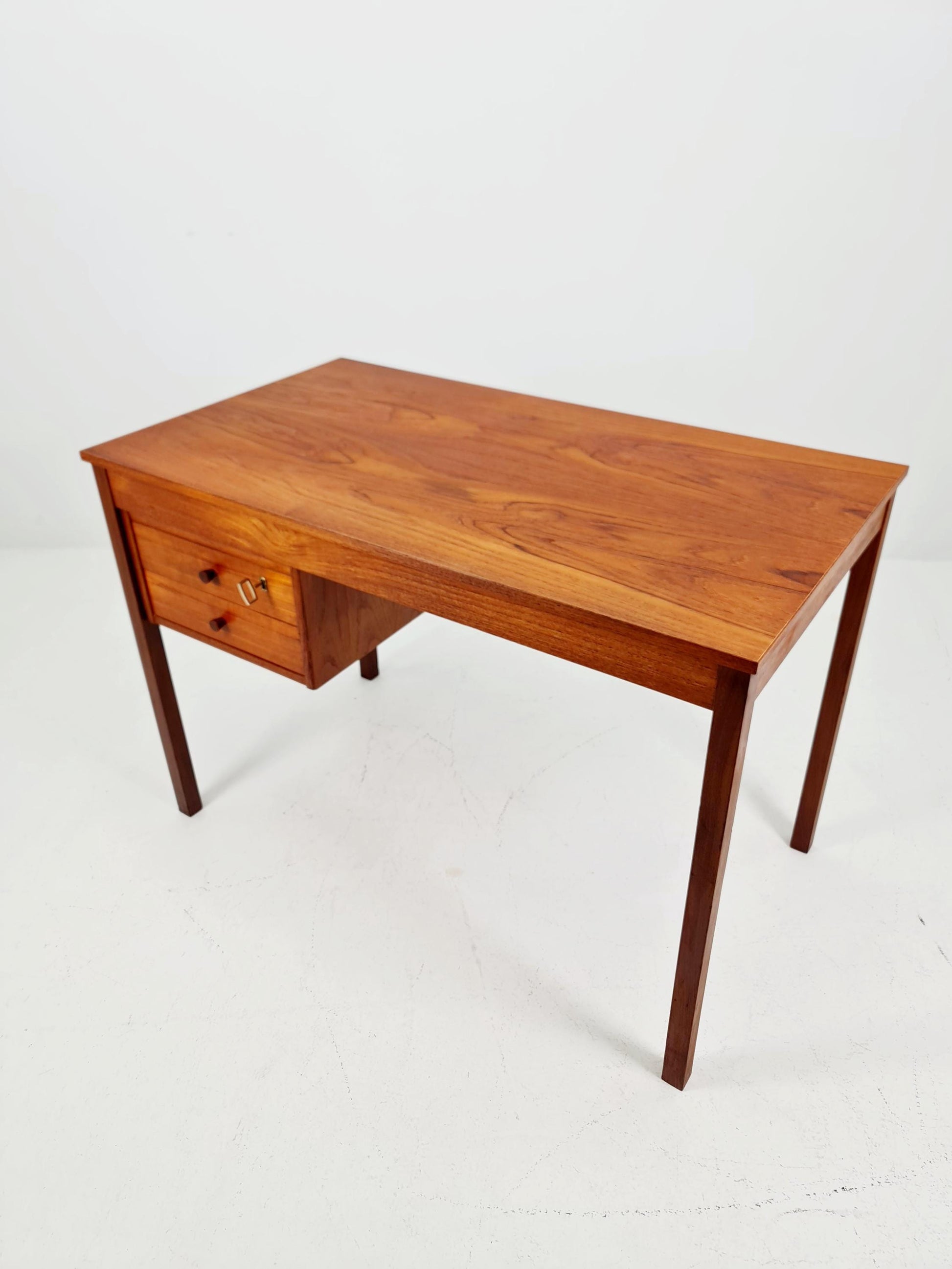 Midcentury Danish Teak Desk by Domino mobler, 1960s