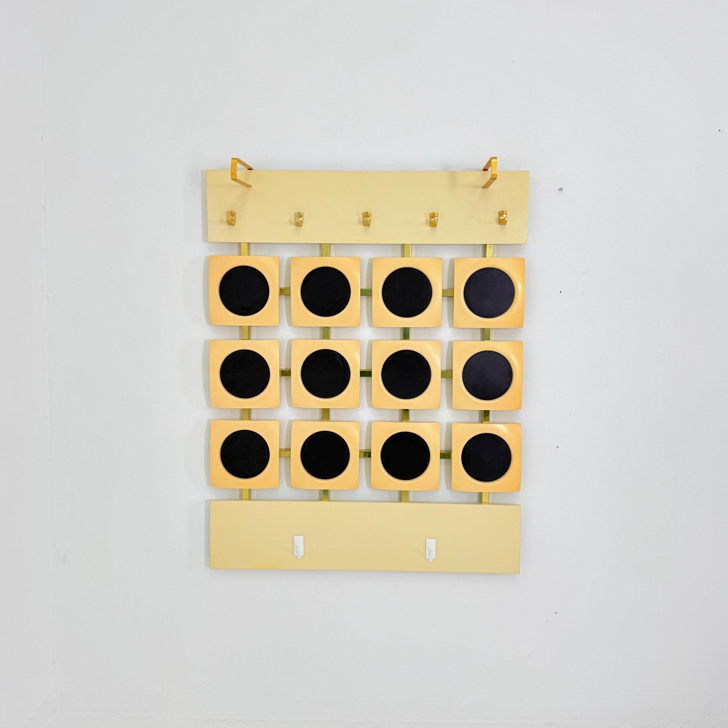 Mid Century Space Age Wall Coat Rack – Luigi Colani Style, Germany 1980s