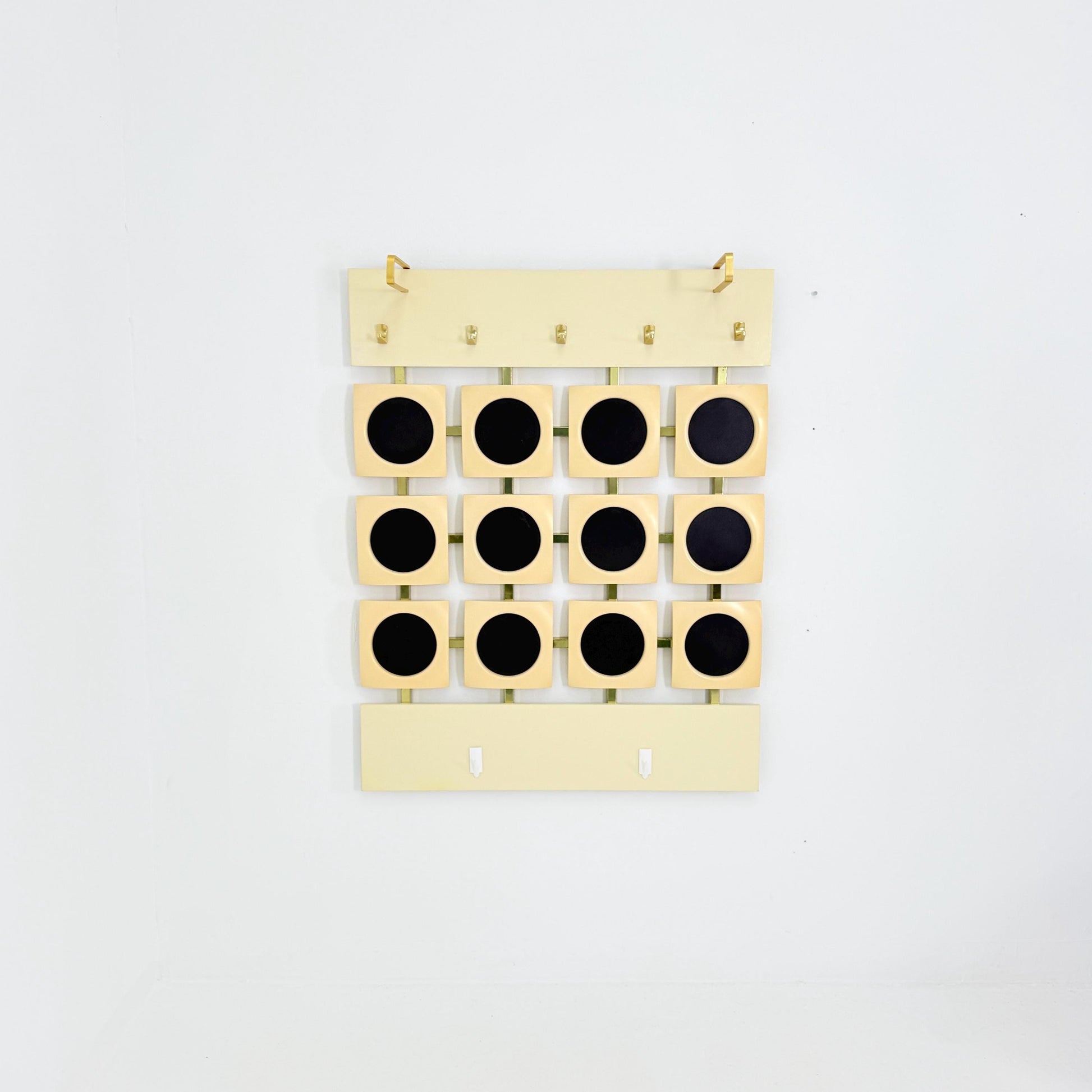 Mid Century Space Age Wall Coat Rack – Luigi Colani Style, Germany 1980s