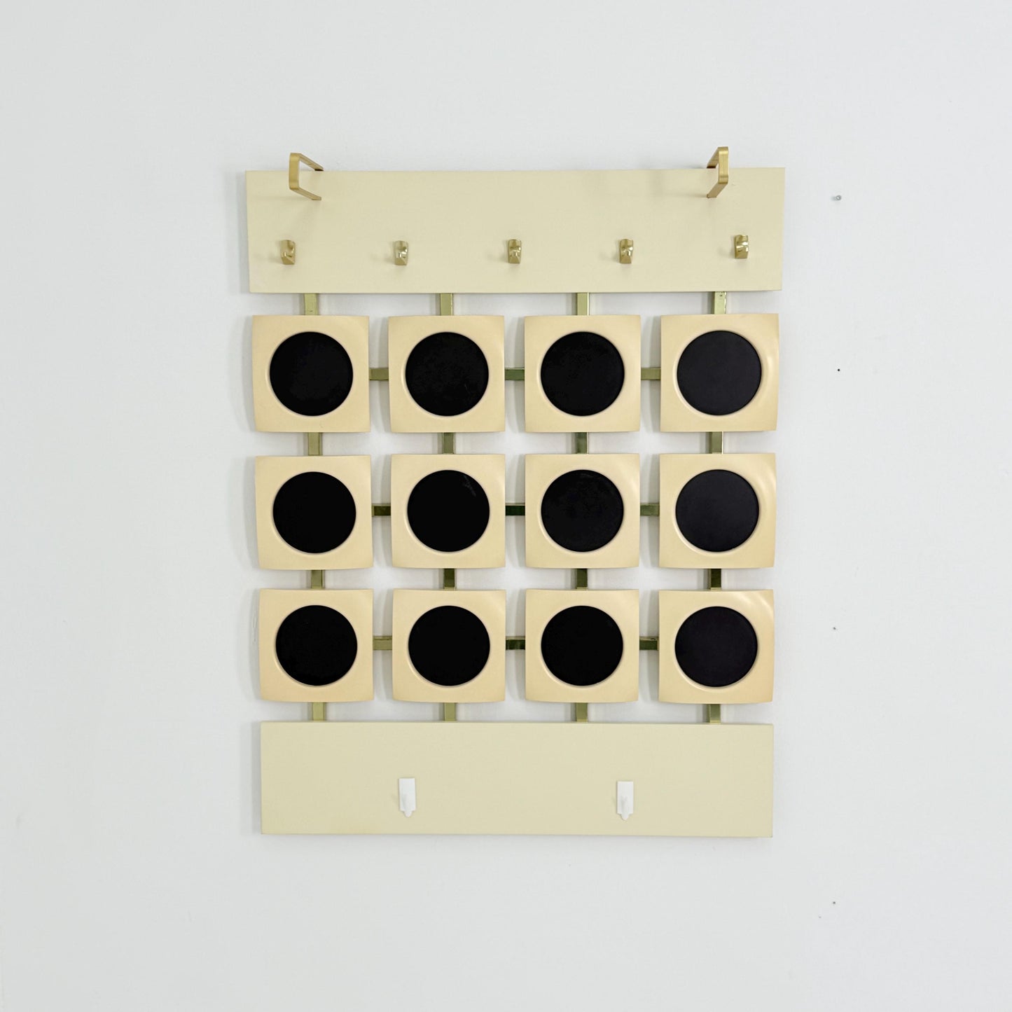 Mid Century Space Age Wall Coat Rack – Luigi Colani Style, Germany 1980s