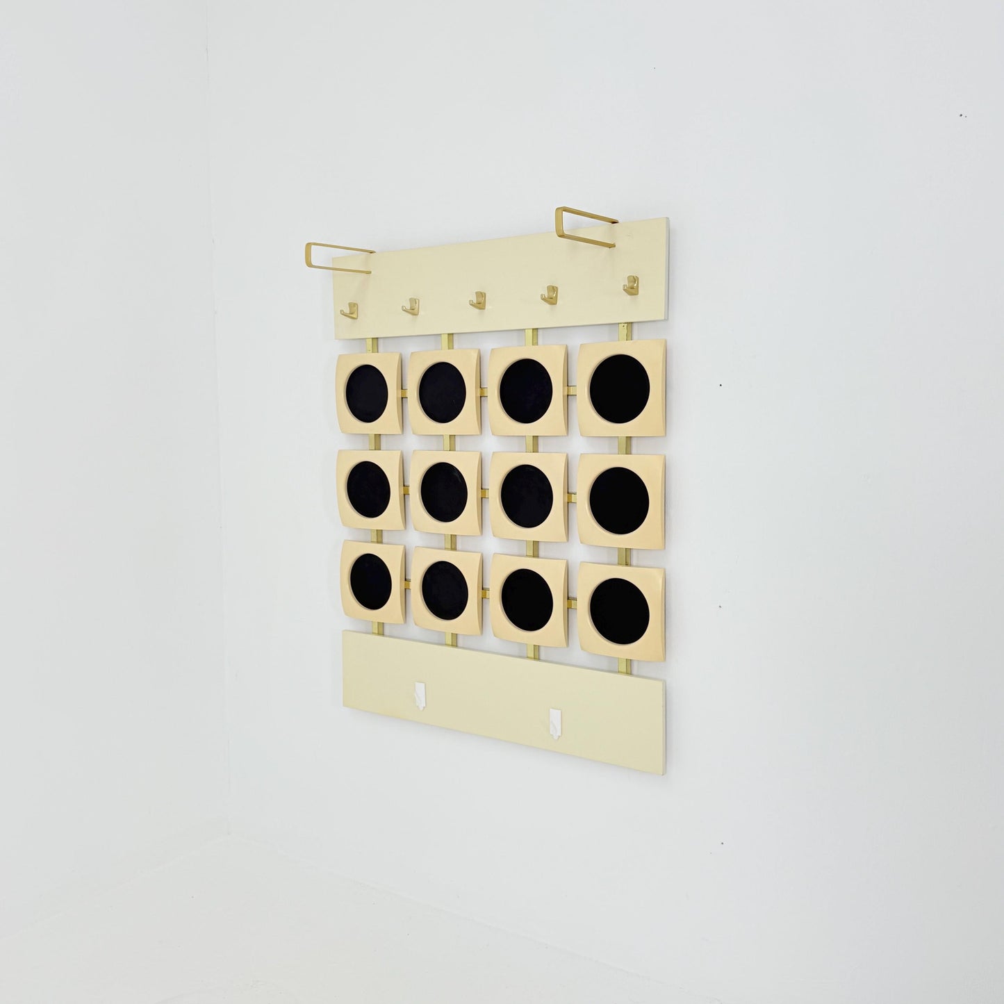 Mid Century Space Age Wall Coat Rack – Luigi Colani Style, Germany 1980s