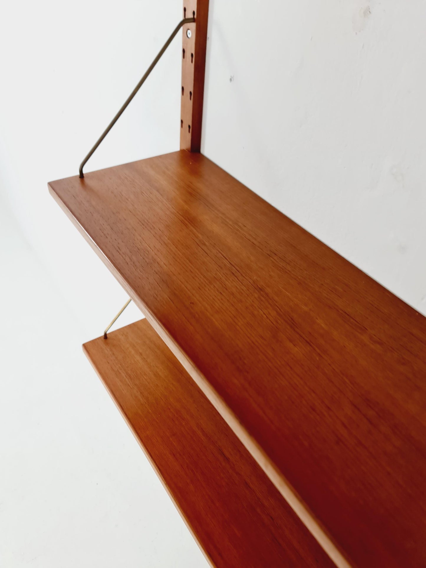 Rare Mid century Danish Teak Wall Unit by Sven Ellekaer For Abert Hansen, Denmark, 1960s