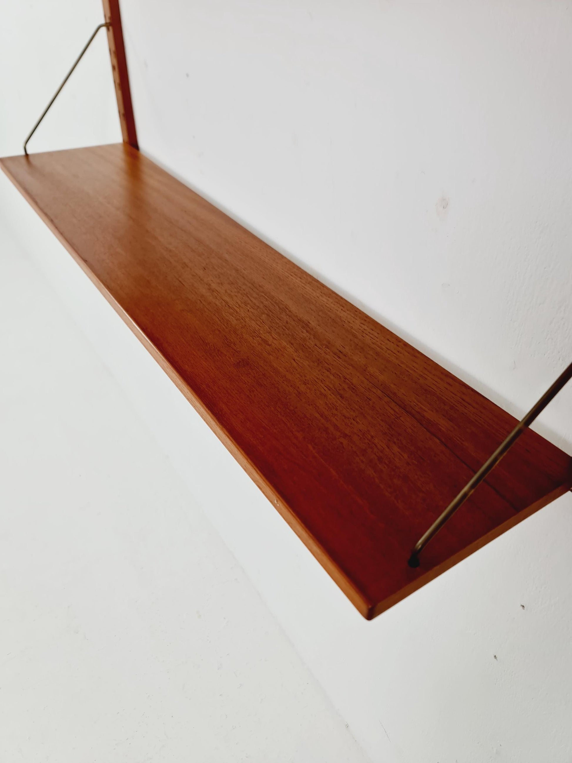 Rare Mid century Danish Teak Wall Unit by Sven Ellekaer For Abert Hansen, Denmark, 1960s
