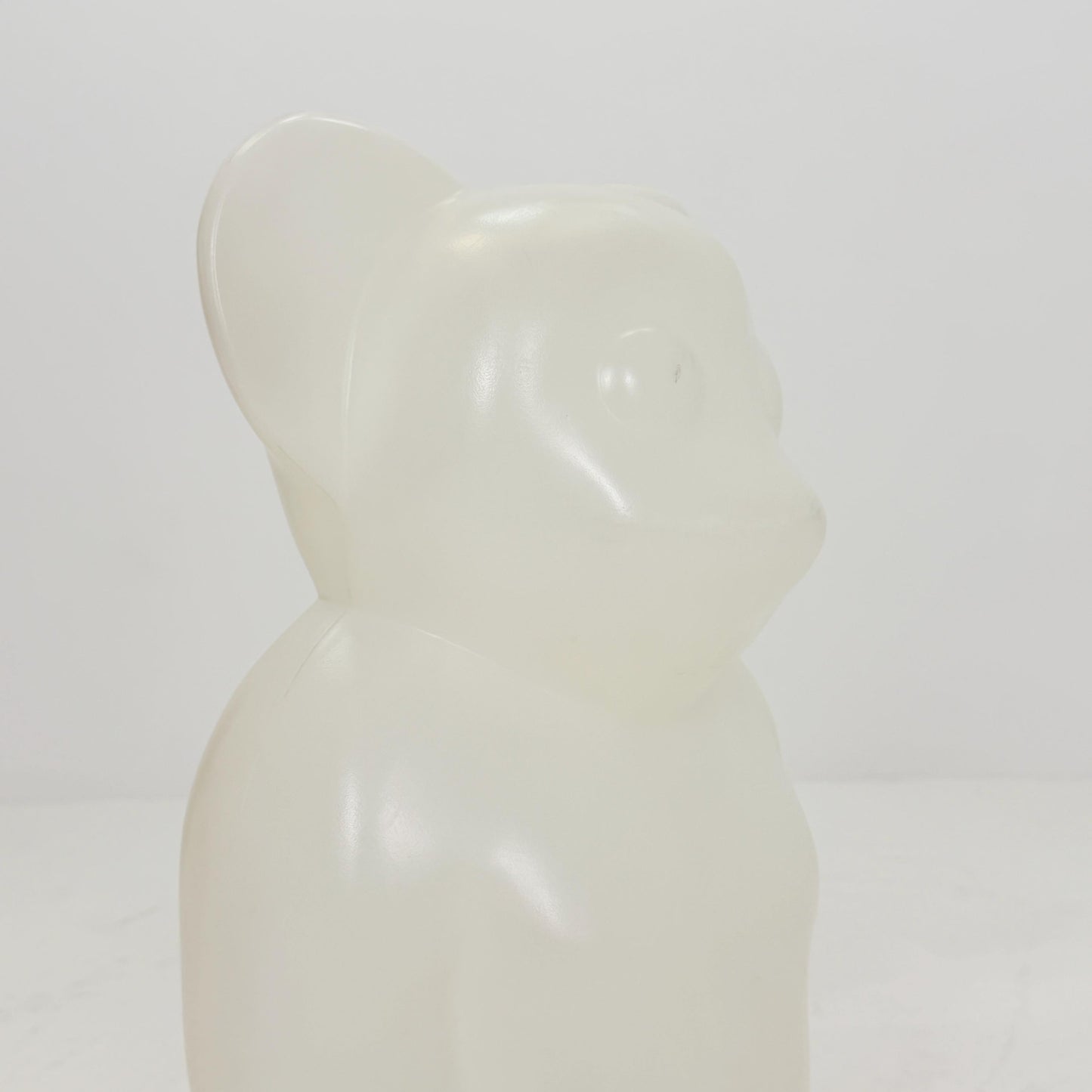 Rare XL white standing Lumibär floor Lamp by Flötotto, 1980s Germany