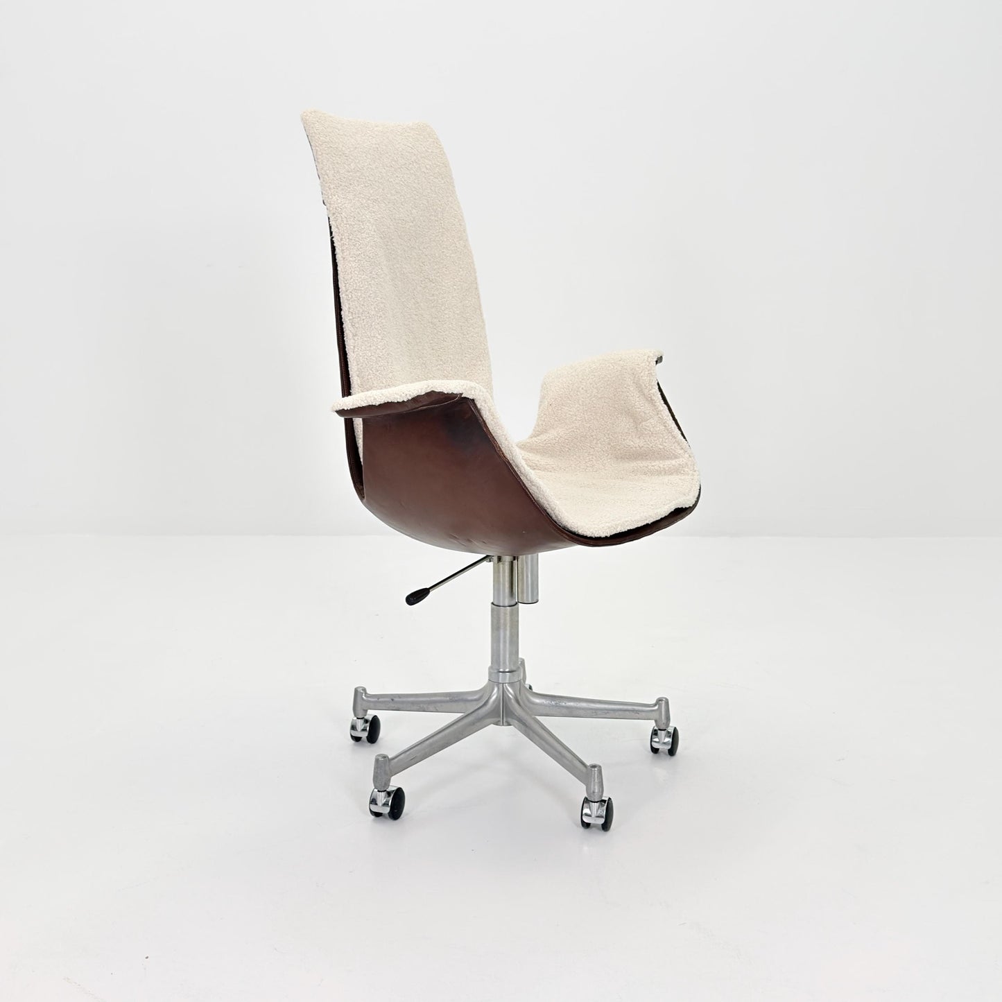 Mid centruy Tulip Desk Chair Modell 6725 by Preben Fabricius & Jørgen Kastholm – for Walter Knoll, 1960s by Kill