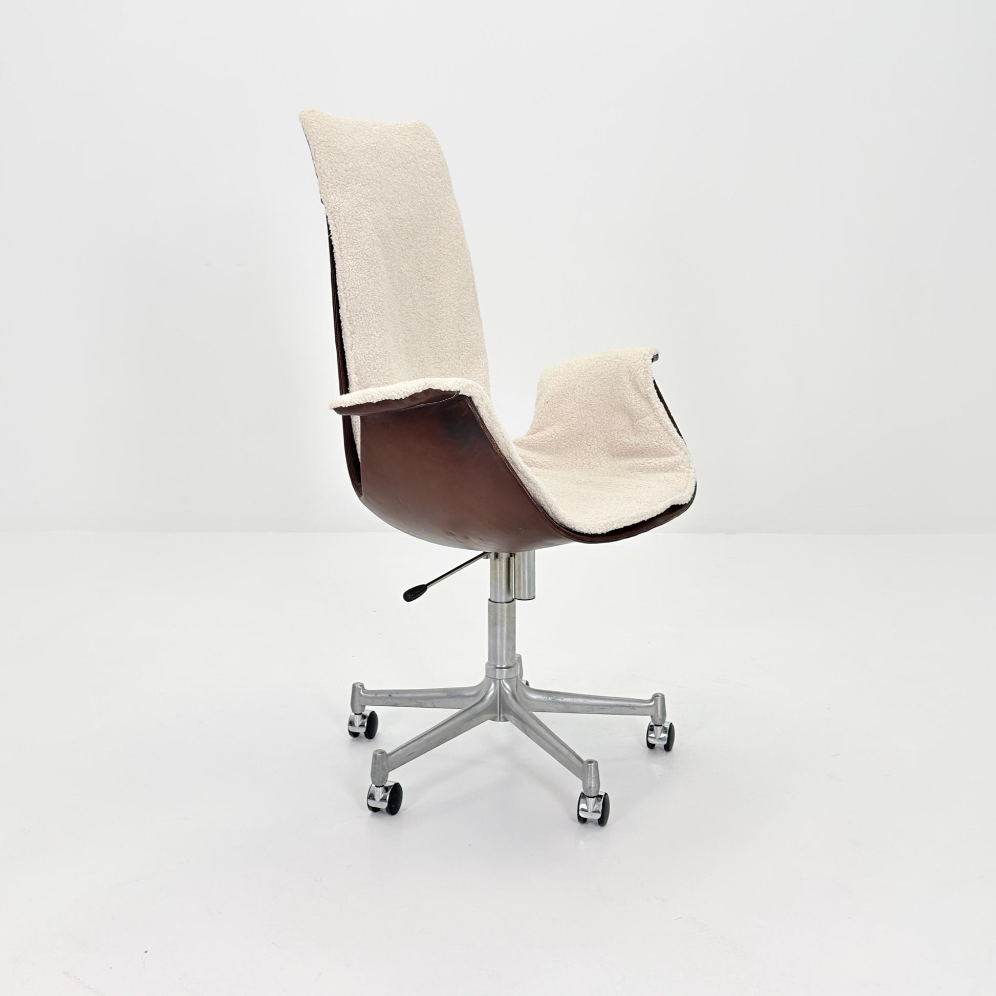 Mid centruy Tulip Desk Chair Modell 6725 by Preben Fabricius & Jørgen Kastholm – for Walter Knoll, 1960s by Kill