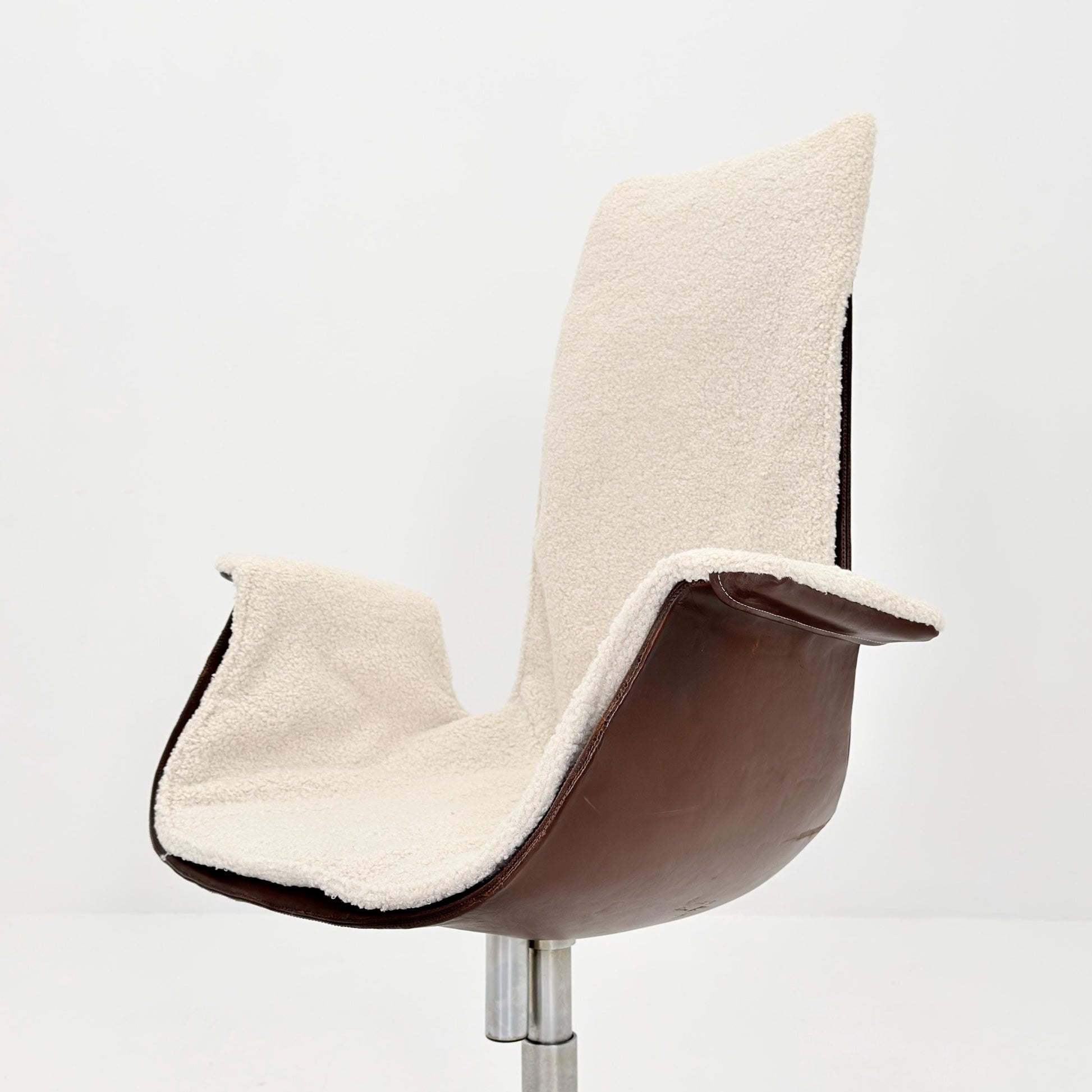 Mid centruy Tulip Desk Chair Modell 6725 by Preben Fabricius & Jørgen Kastholm – for Walter Knoll, 1960s by Kill