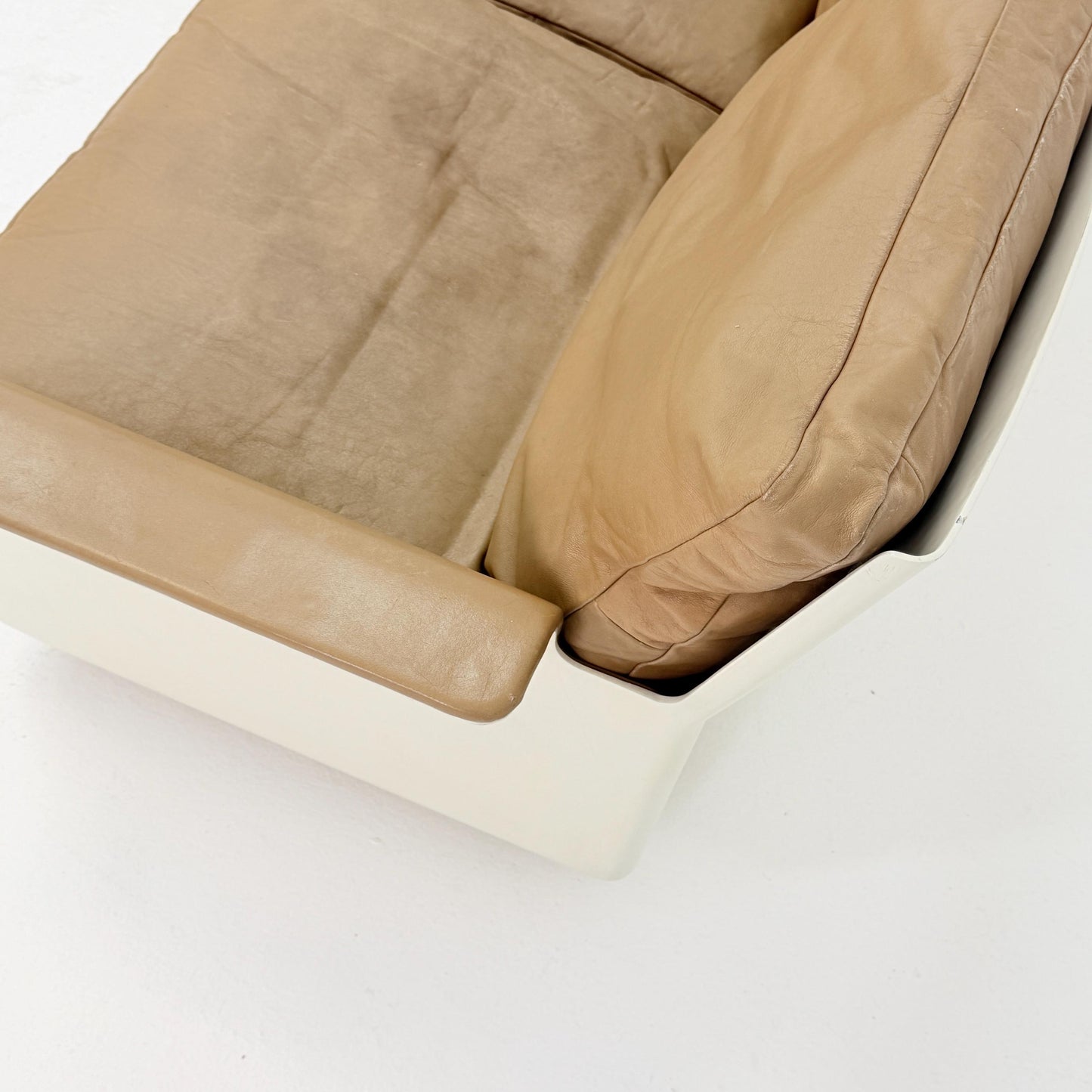 1 of 2 Rare 1st Edition FG2001 Series Sofa by Dieter Rams for Wolfgang Feierbach, 1960s Germany