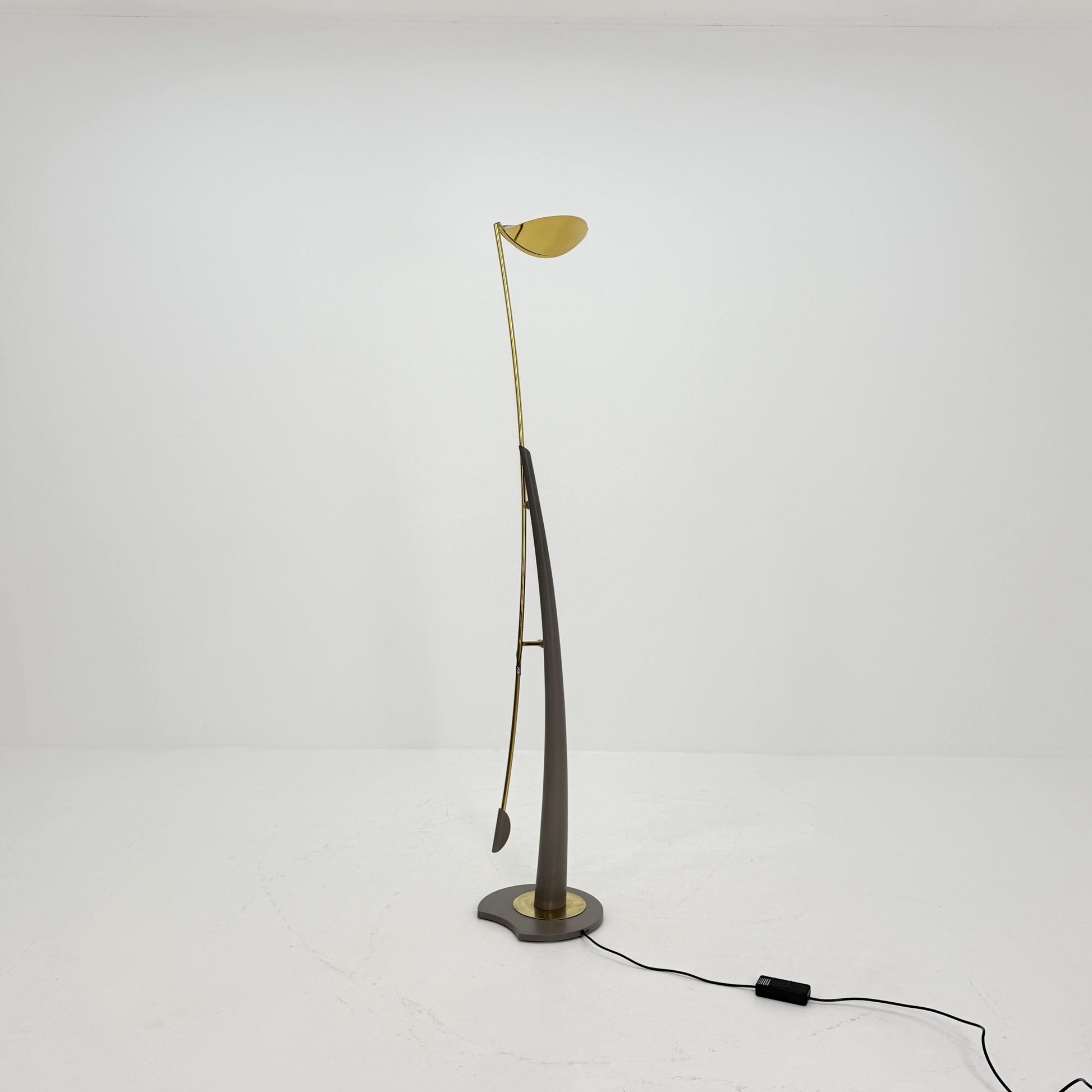 Mid Century Modern Floor Lamp by Leola, Italy 1980s