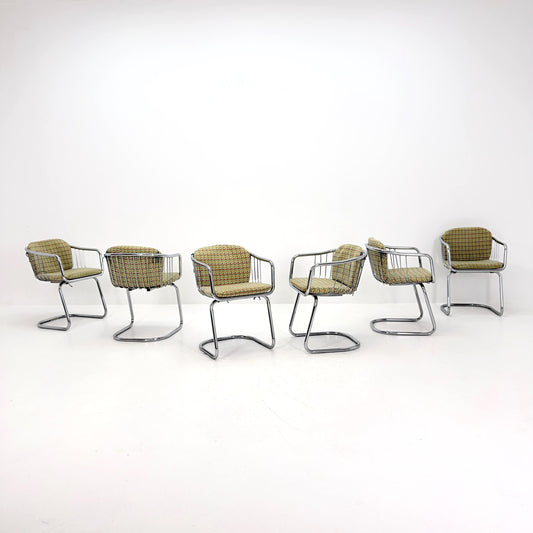 Mid century Dining armchair by Gastone Rinaldi, Italy, 1970s